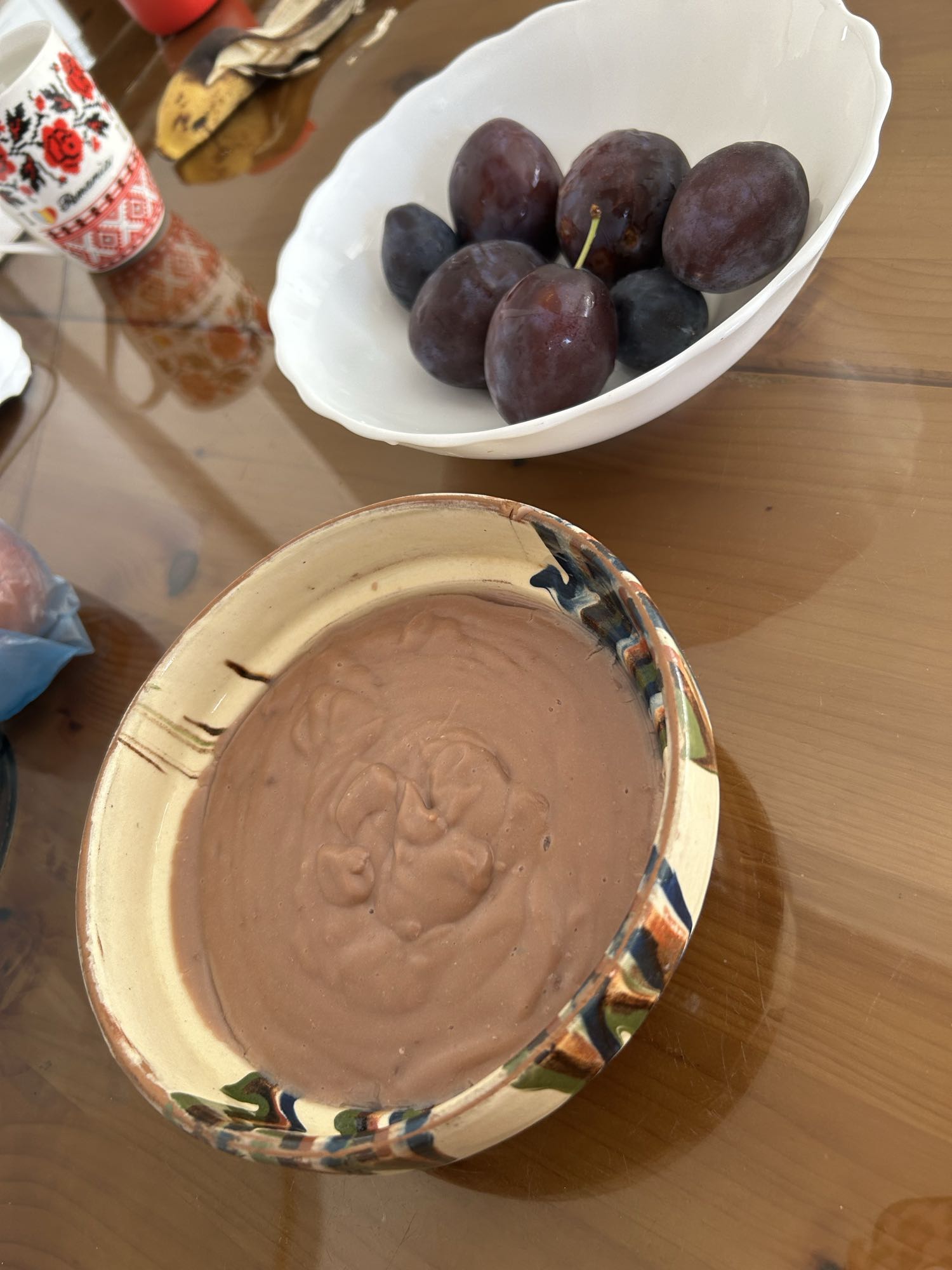 Budincă proteică cu prune