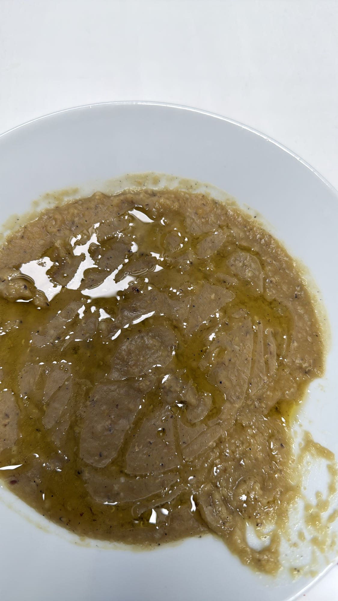 Bønnepuré med olje