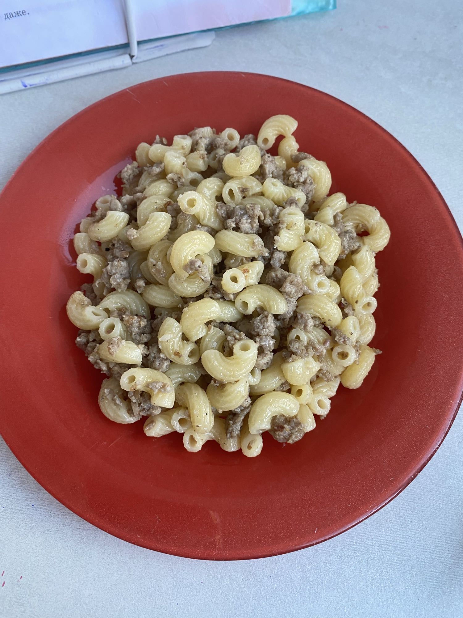 макароны с фаршем