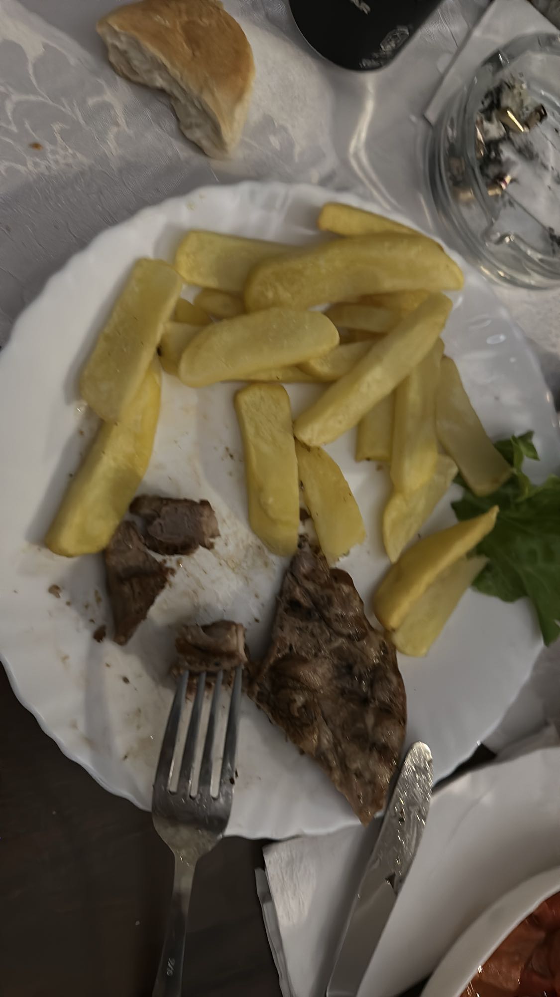 Steak and Fries Plate
