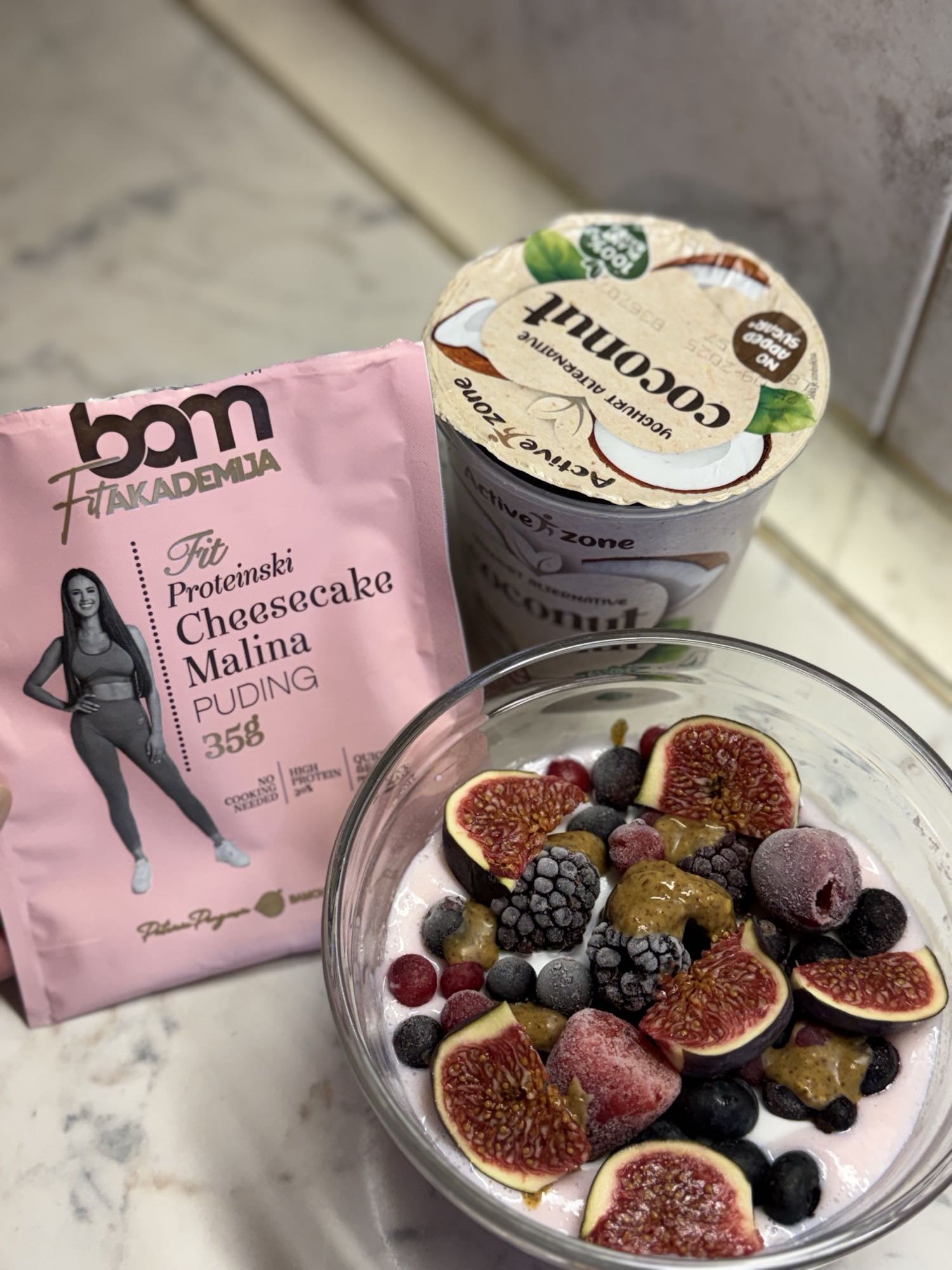 Berry Fig Protein Bowl