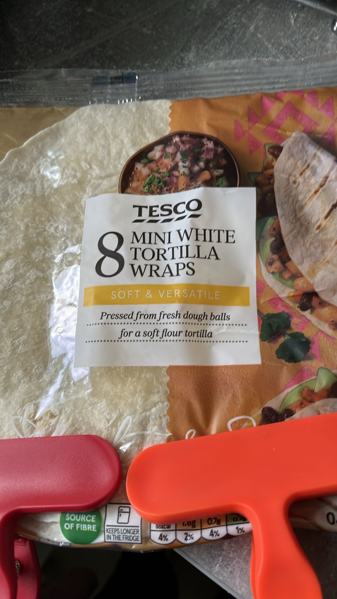 Mini White Tortilla Wrap