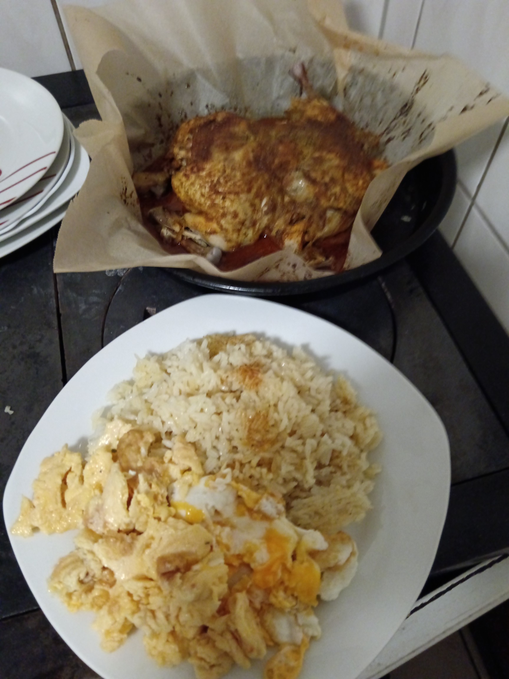 Gebratener Reis mit Ei