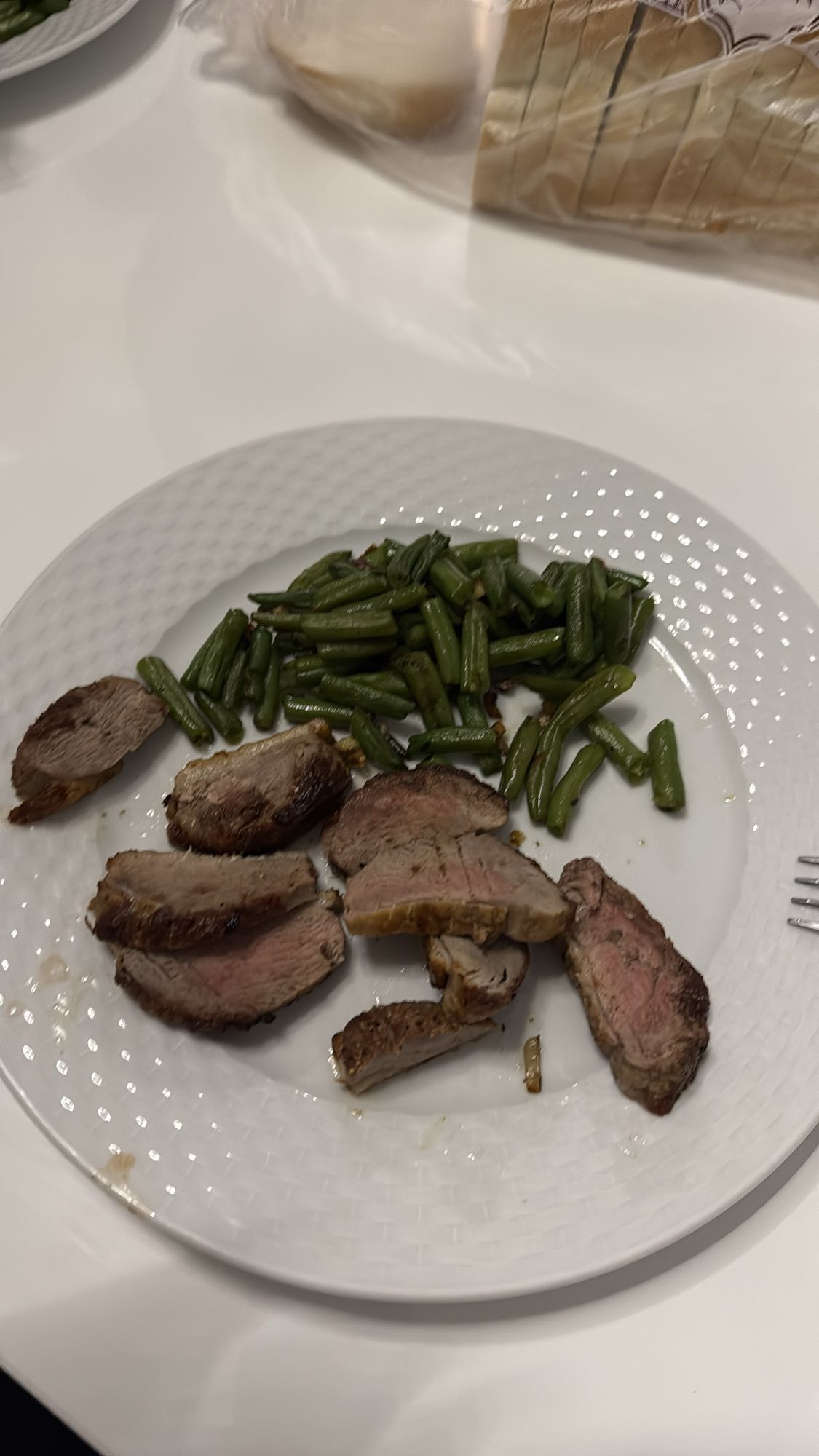 Friptură cu fasole verde