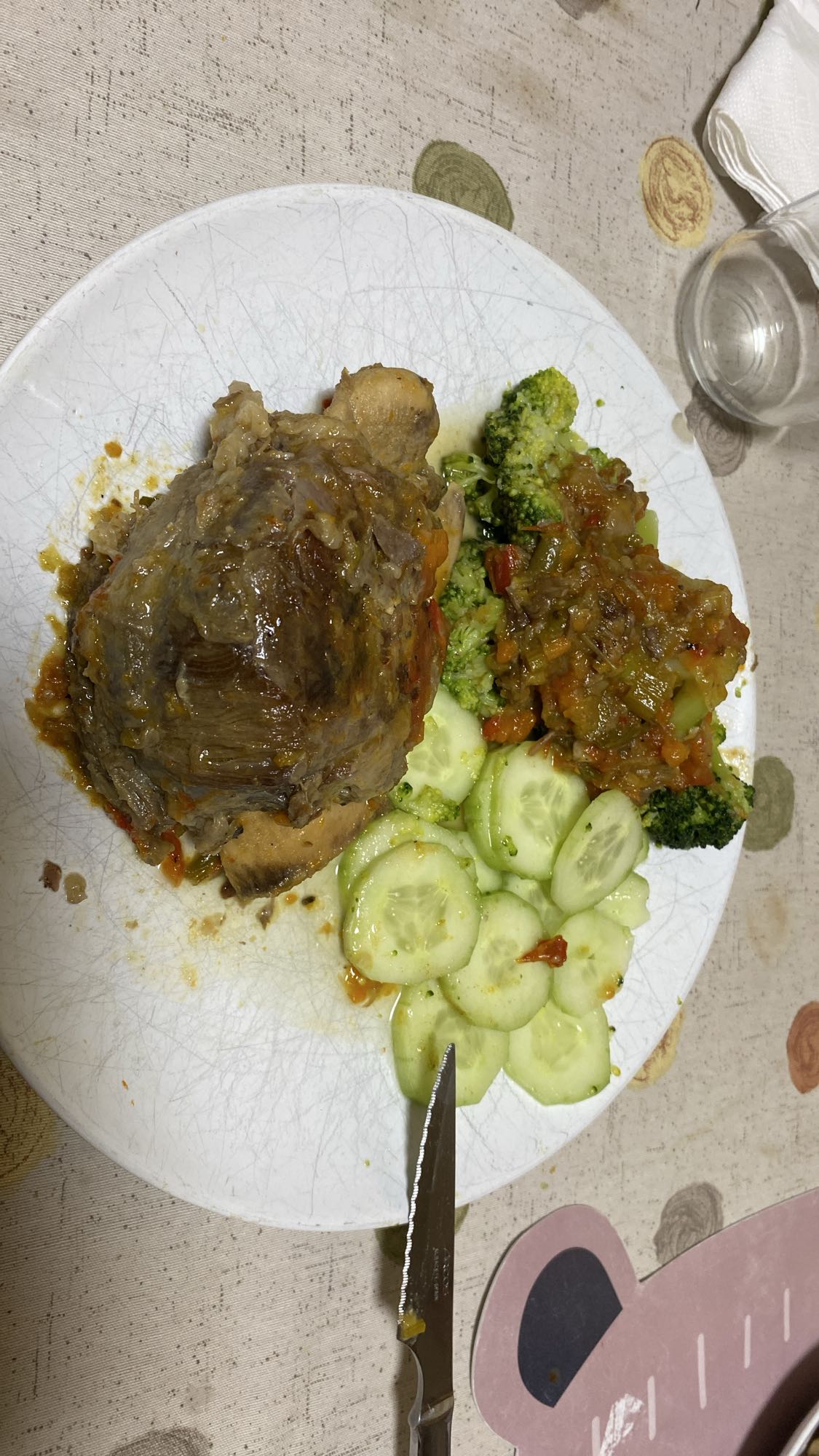 Carne guisada con verduras