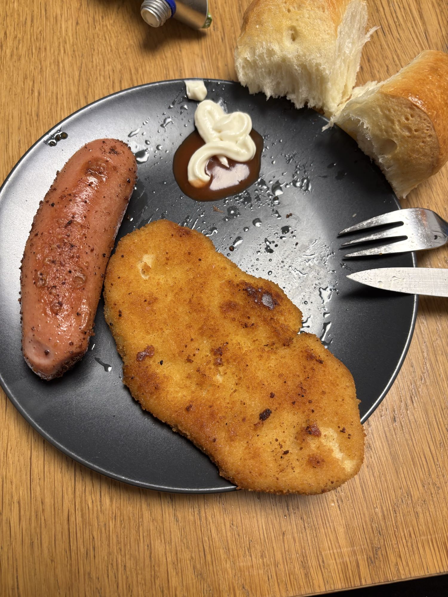 Schnitzel & Sausage Plate