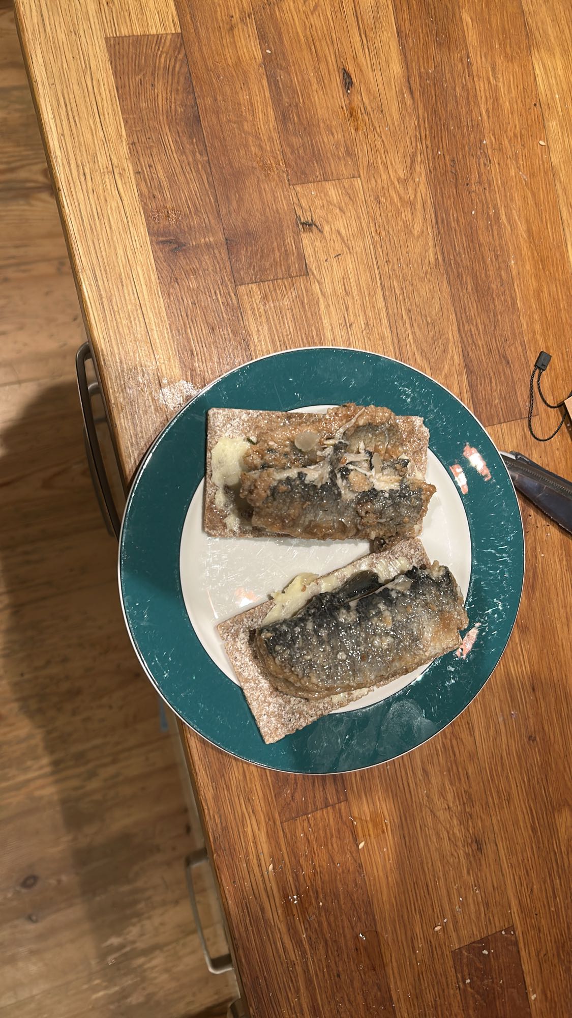 Knäckebröd med makrill