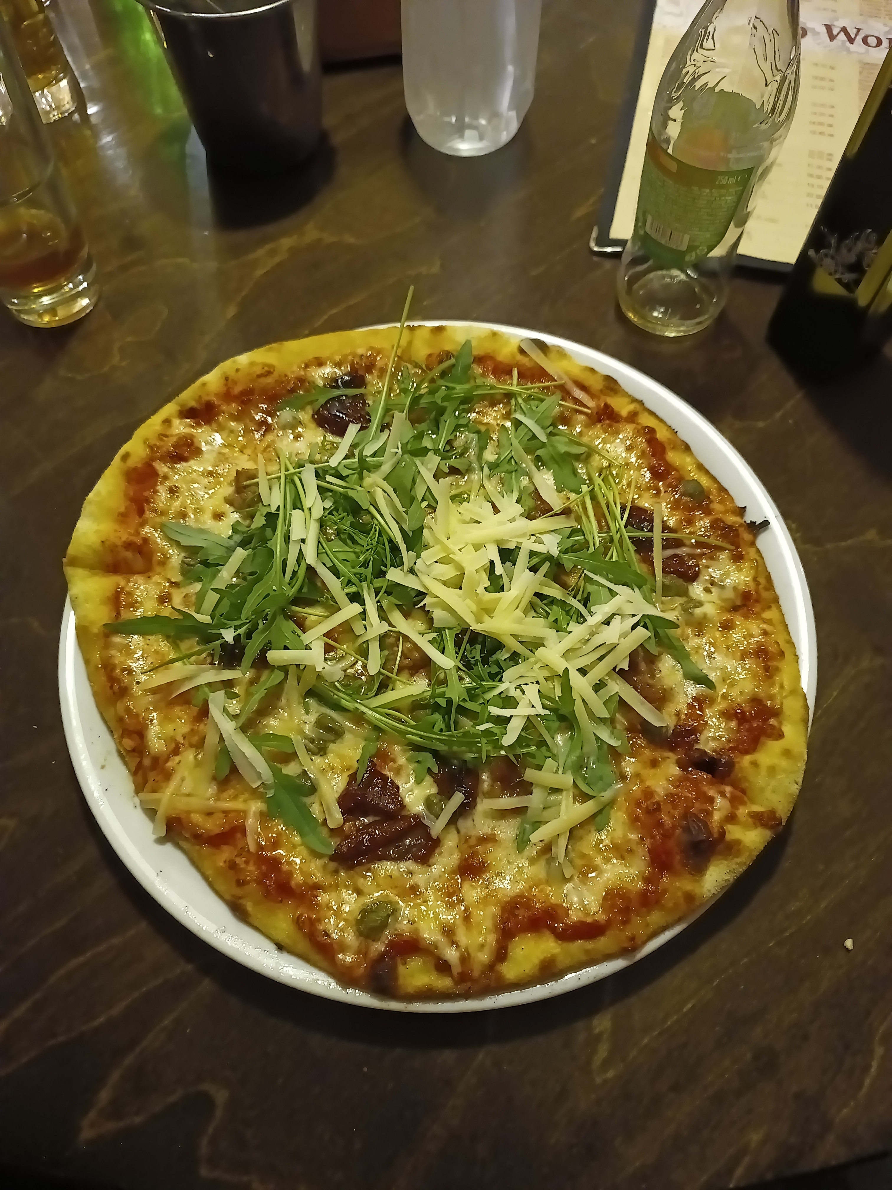 Arugula Cheese Pizza