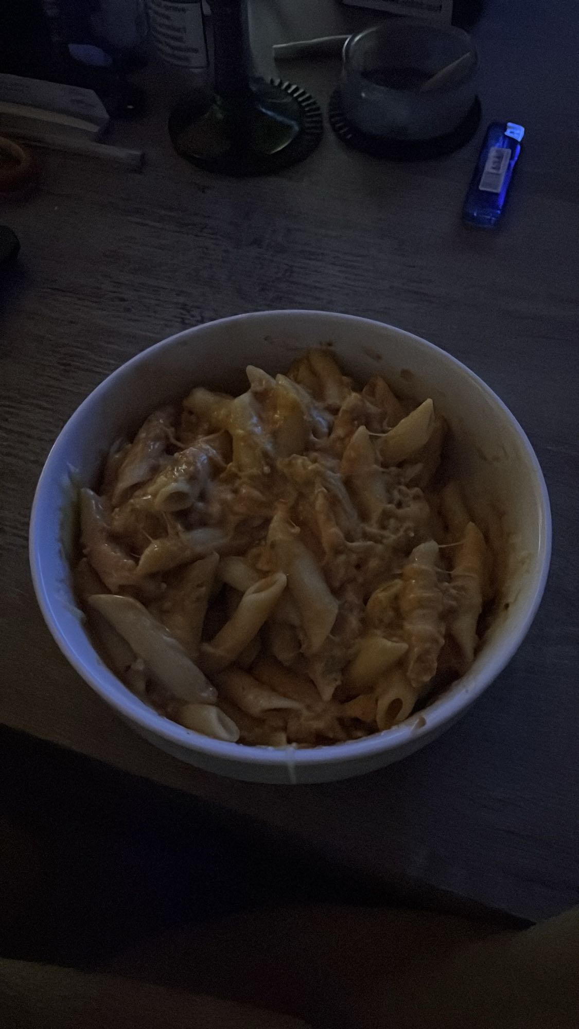 Pâtes au fromage gratiné