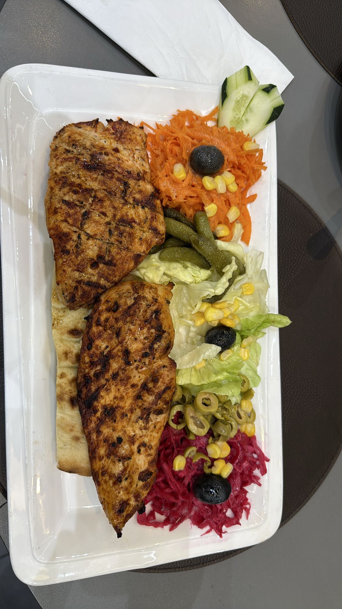 Grilled Chicken Salad Plate