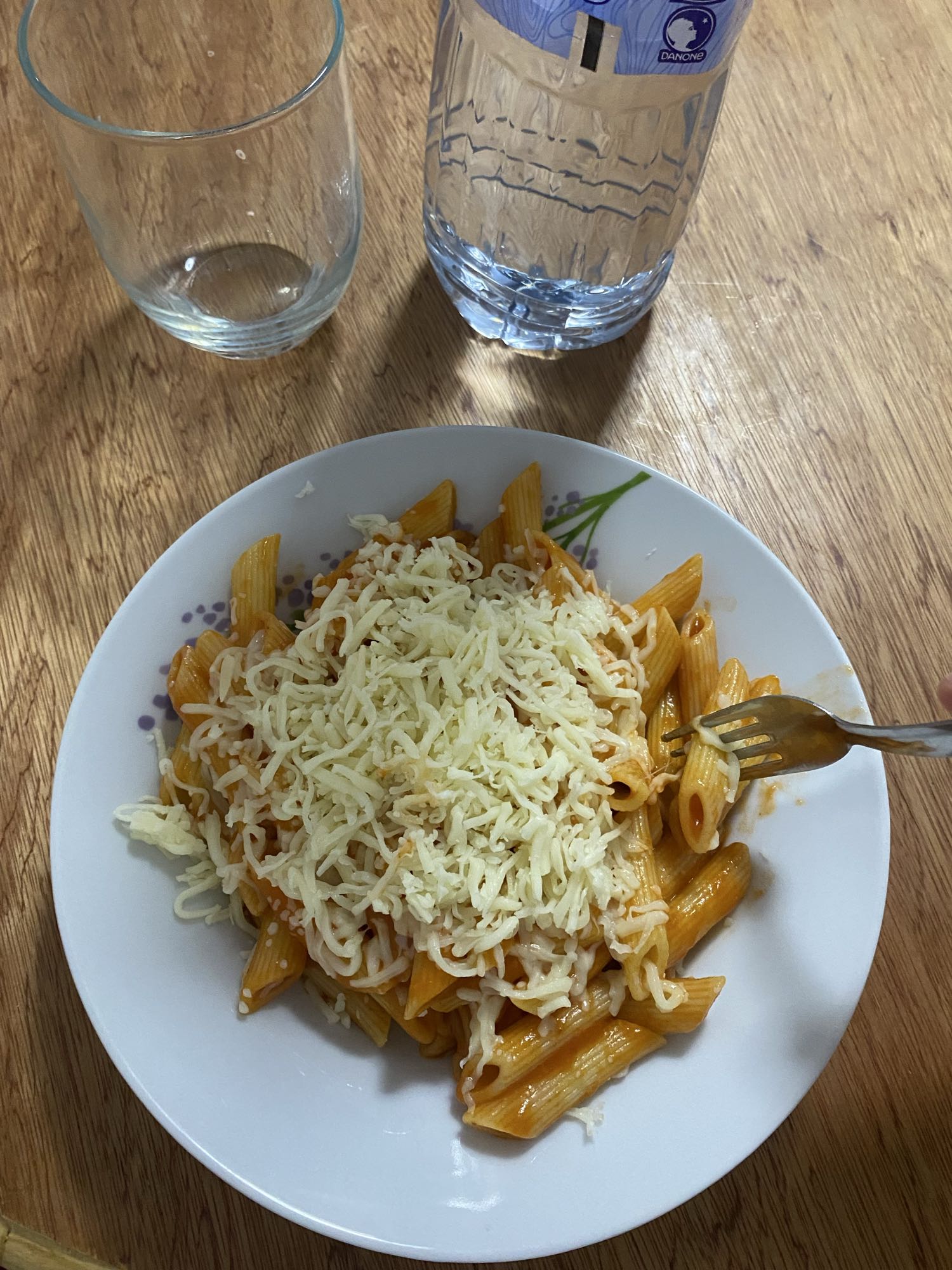 pasta con queso