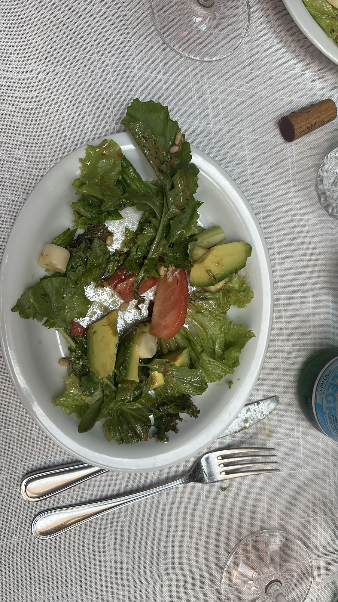 ensalada verde mixta