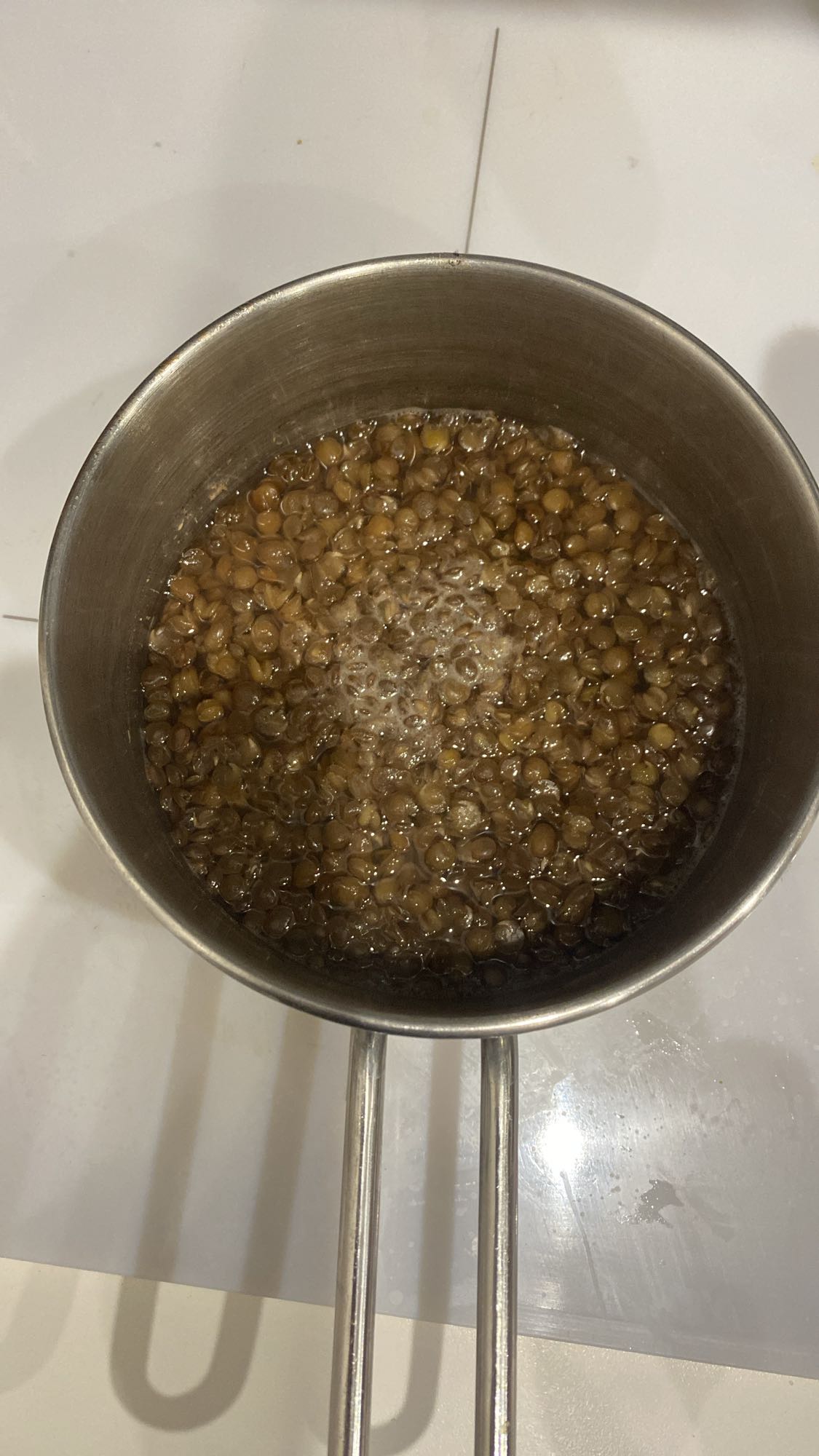 Haşlanmış mercimek