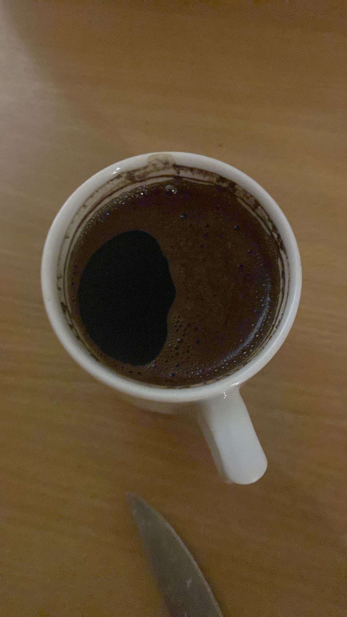 filiżanka kawy czarnej