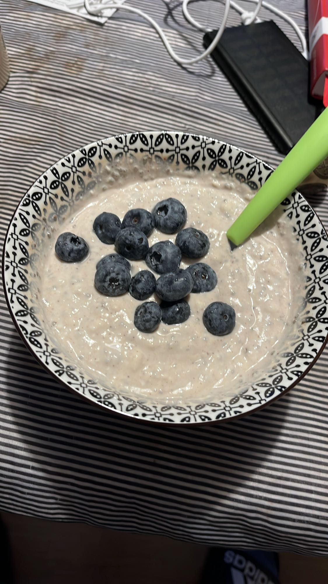 овесена каша с боровинки