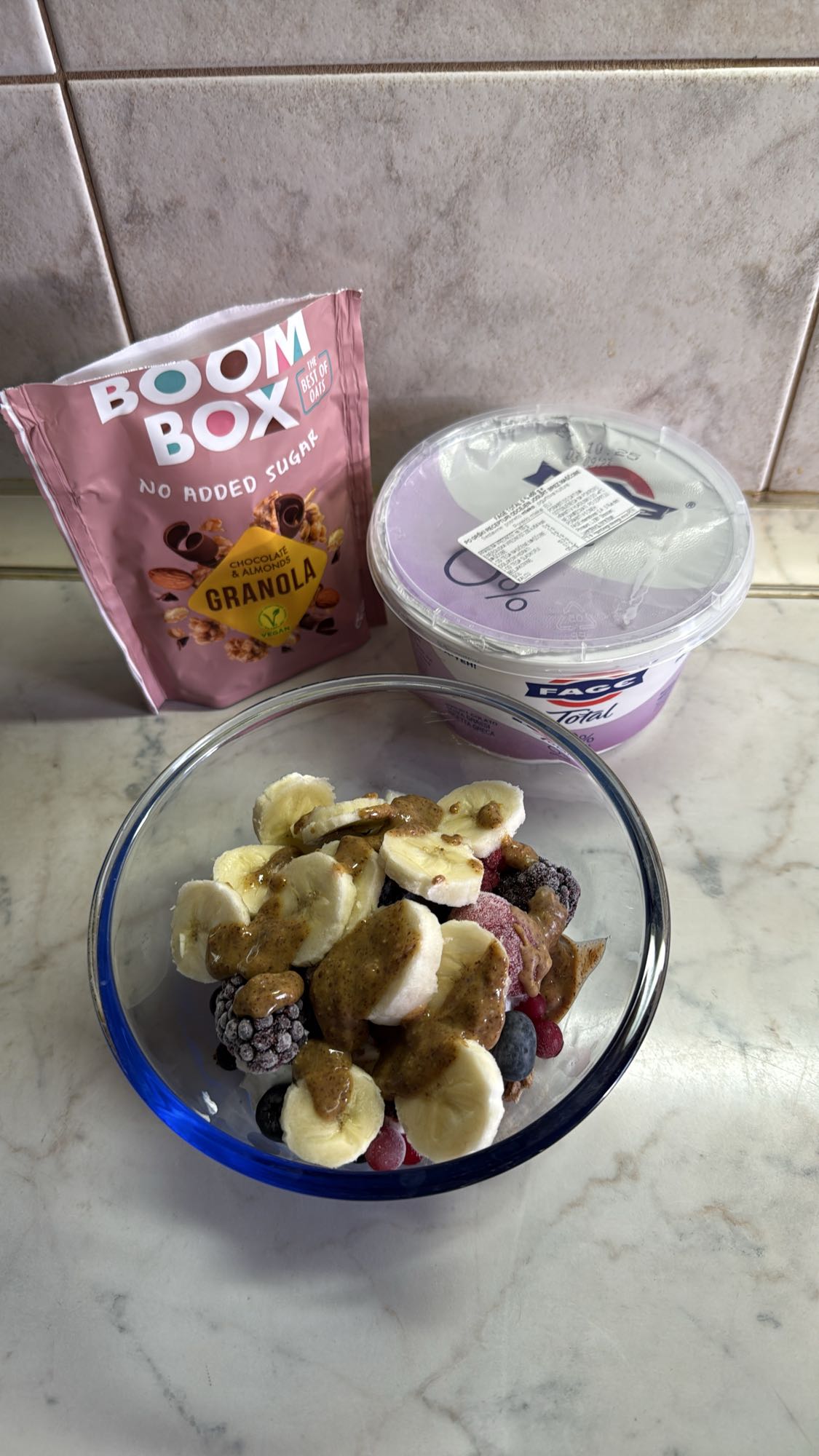 Greek Yogurt Fruit Bowl