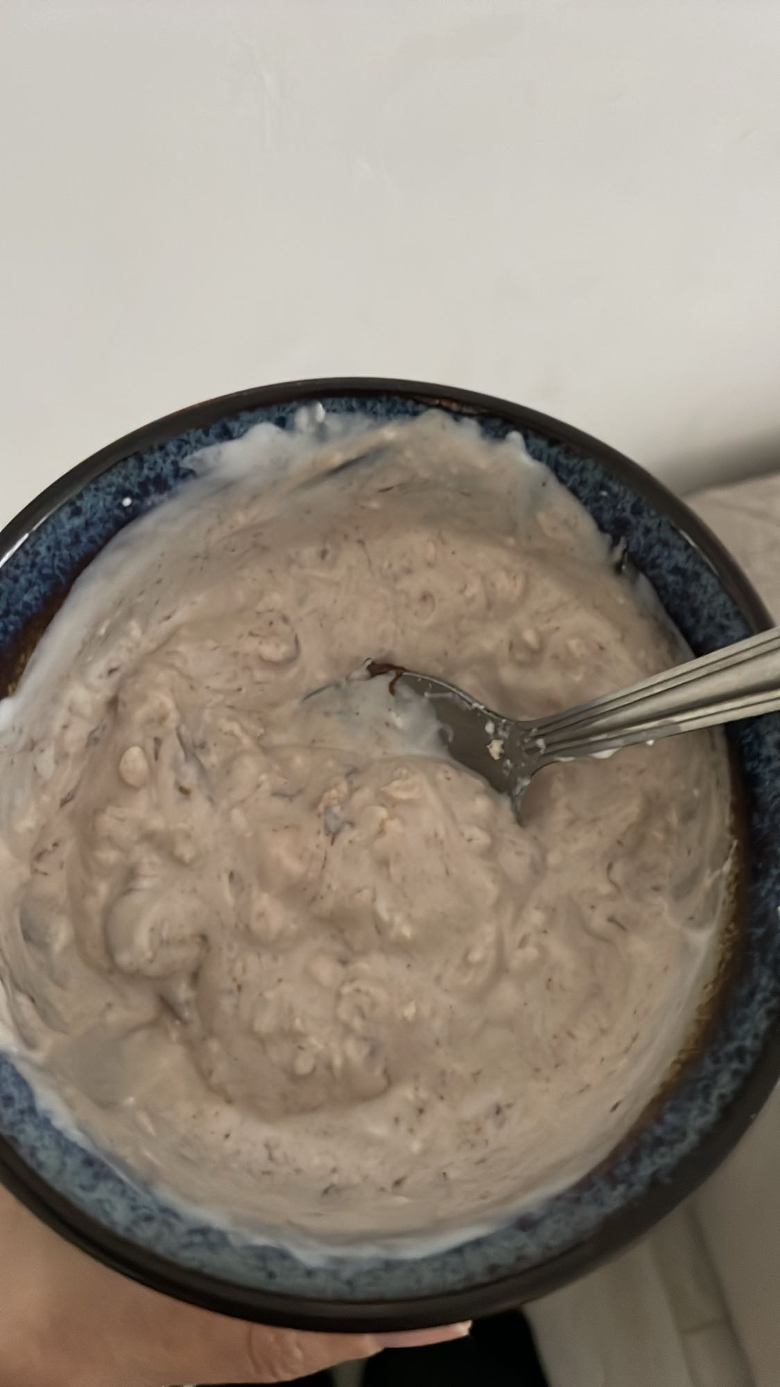 iaurt cu ovăz și fructe