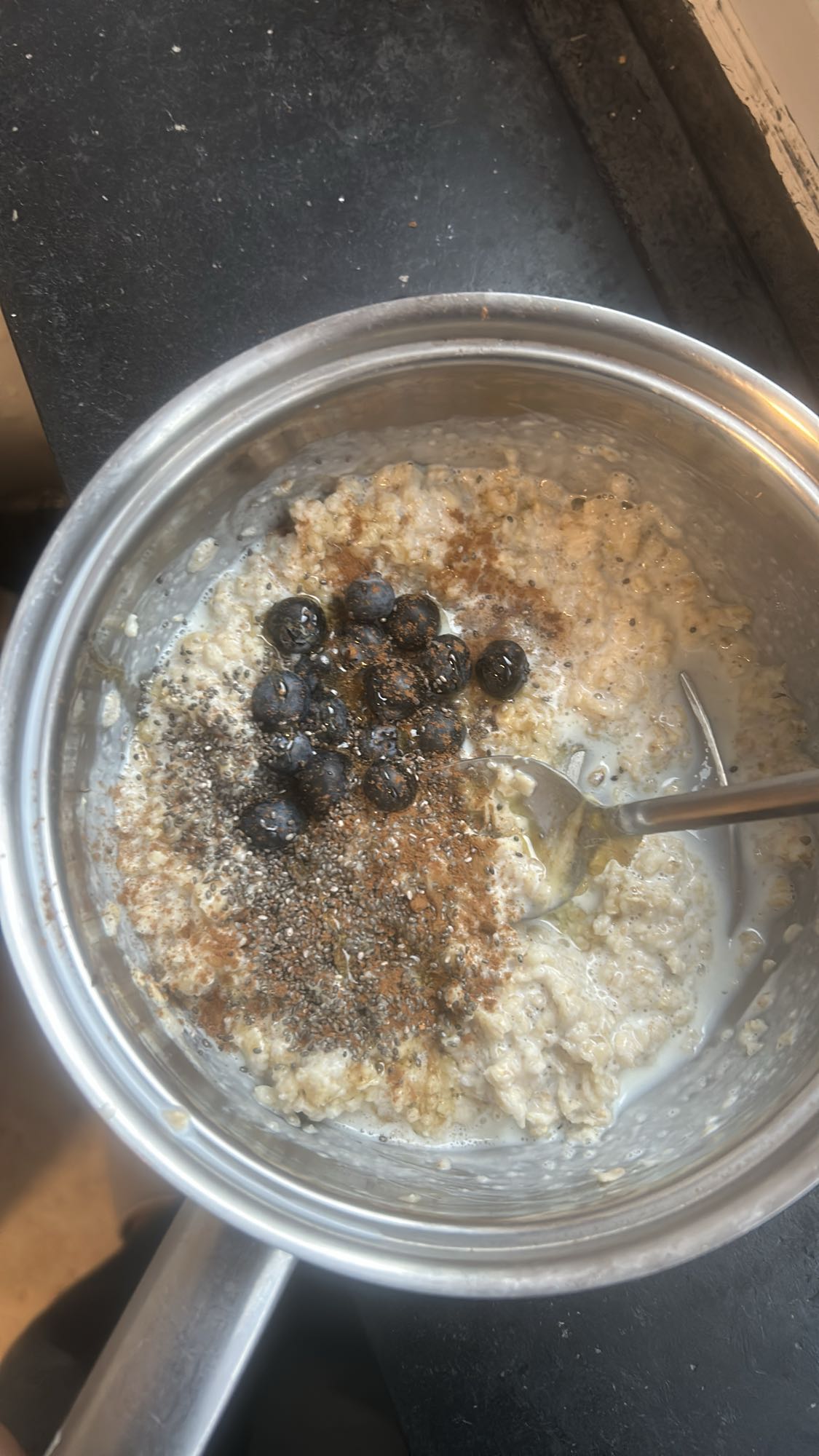 Havermout met bessen