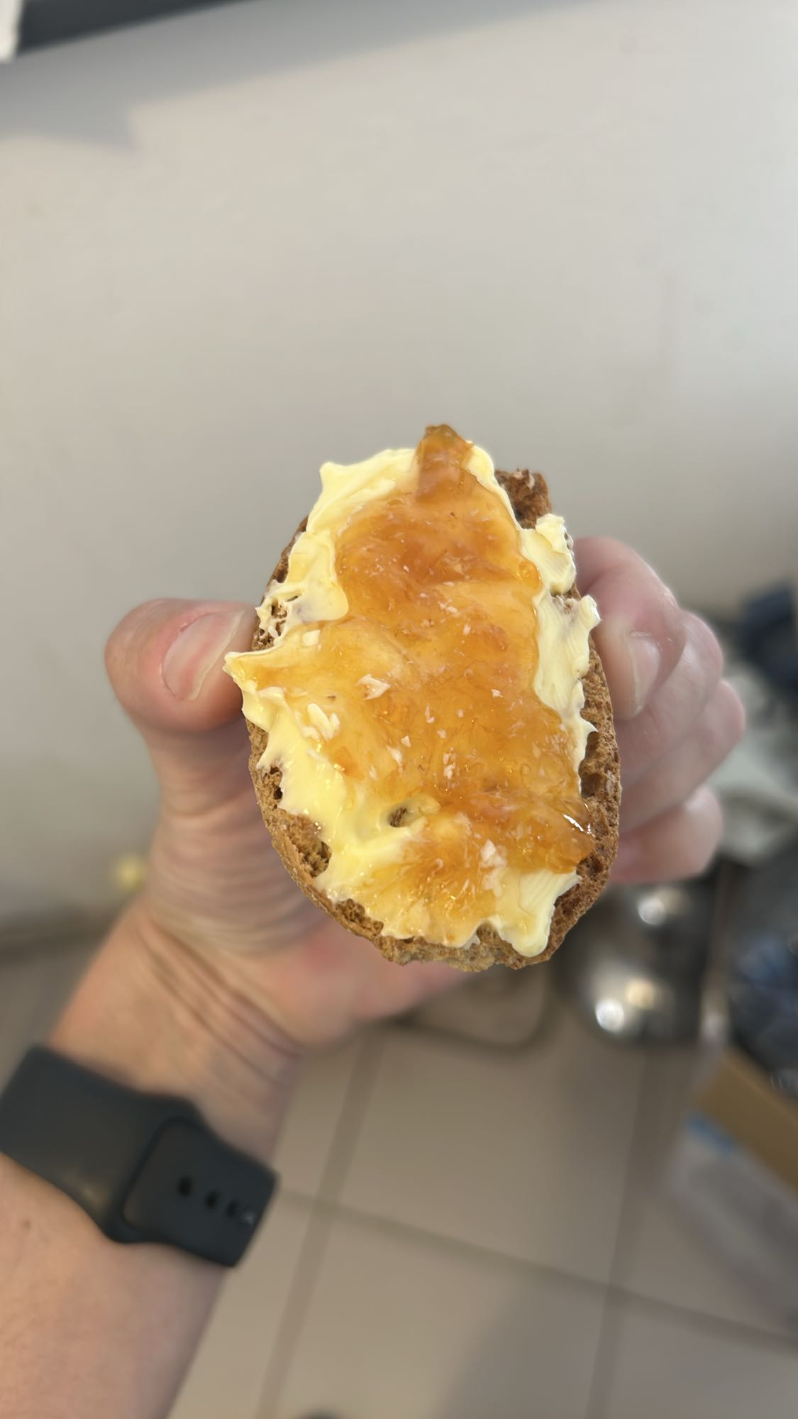 Tartine beurre confiture