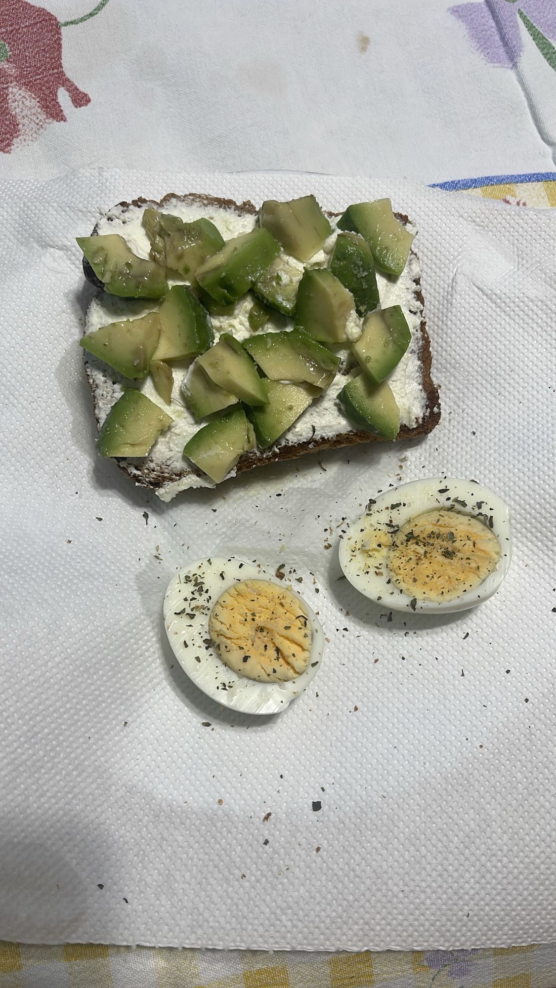 Avocado Toast & Boiled Egg