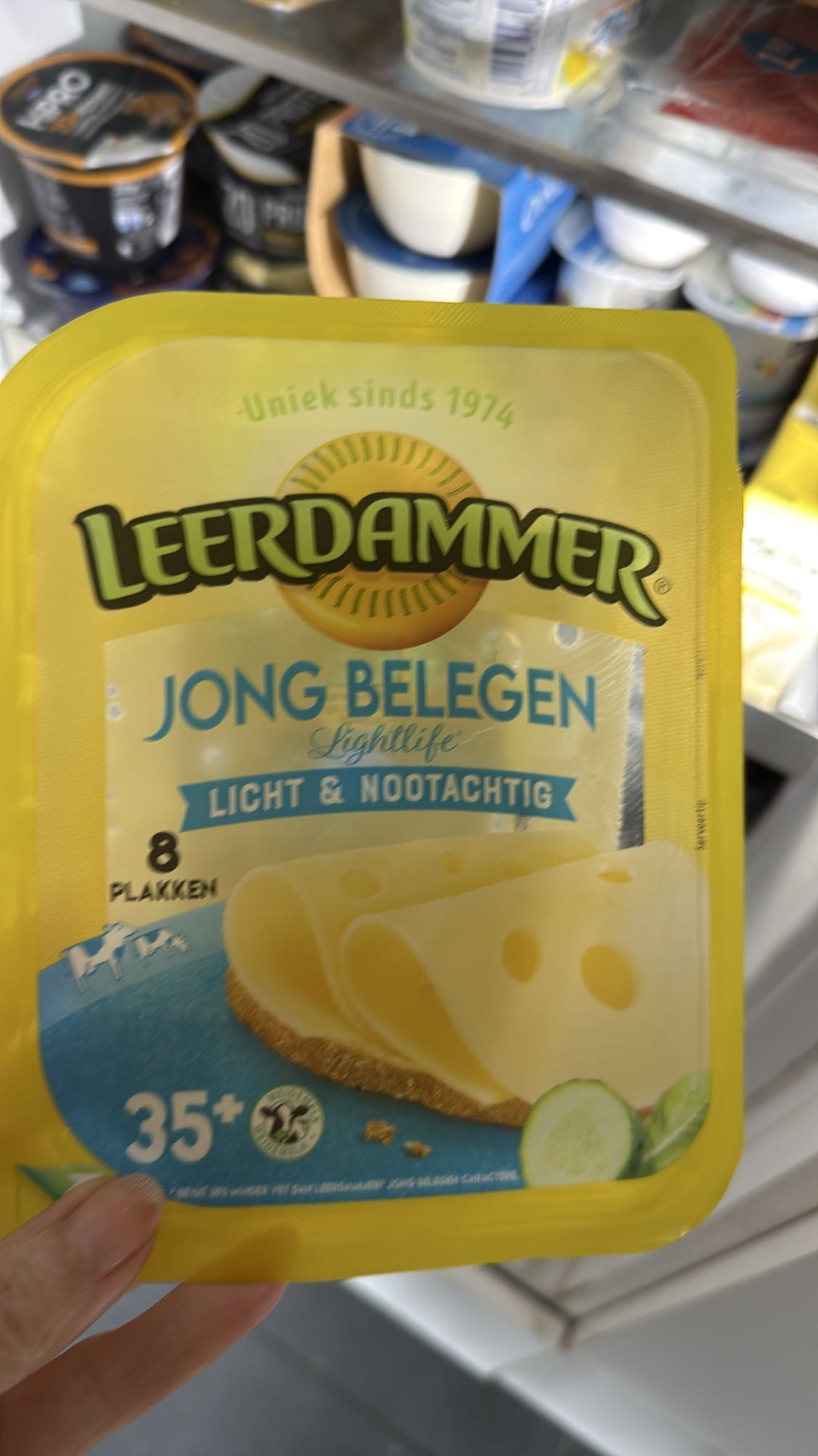 Leerdammer jong belegen kaas