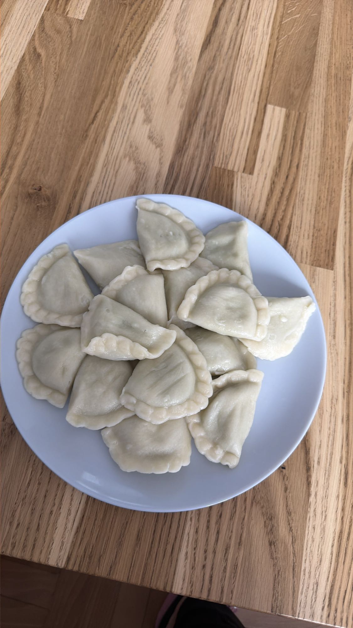 Pierogi ze szpinakiem