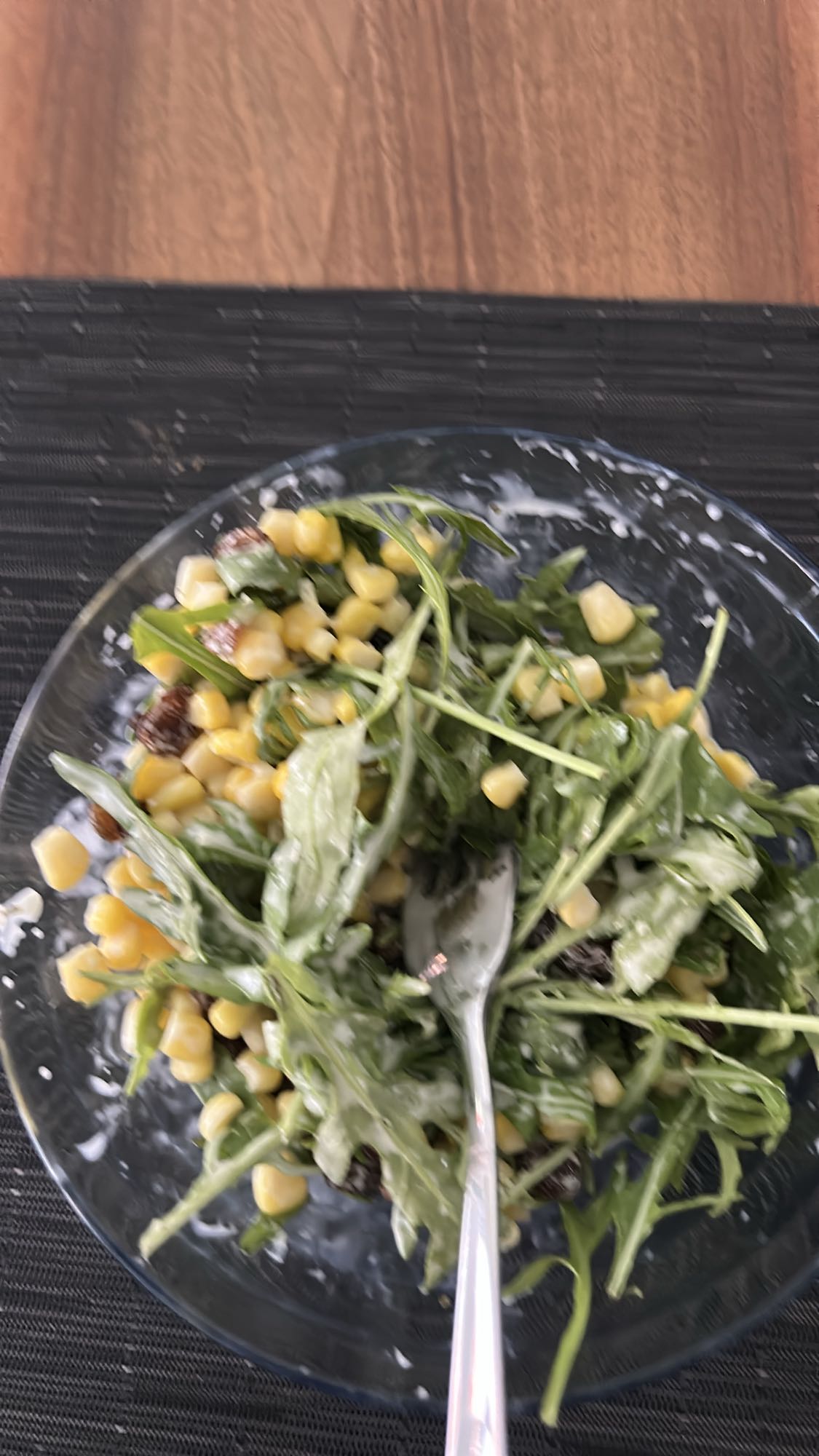 Maissalat mit Rucola