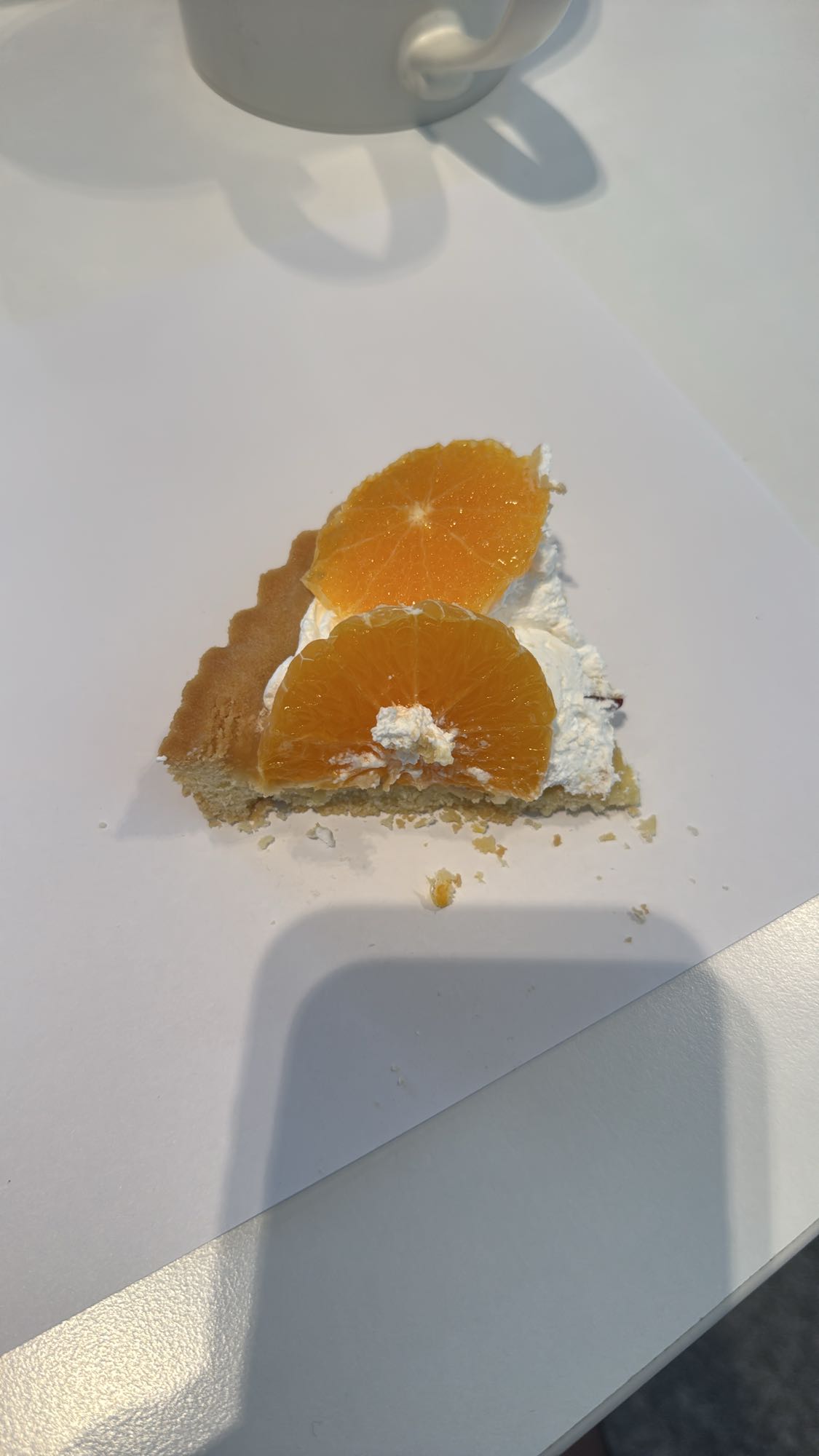 апельсиновый тарт