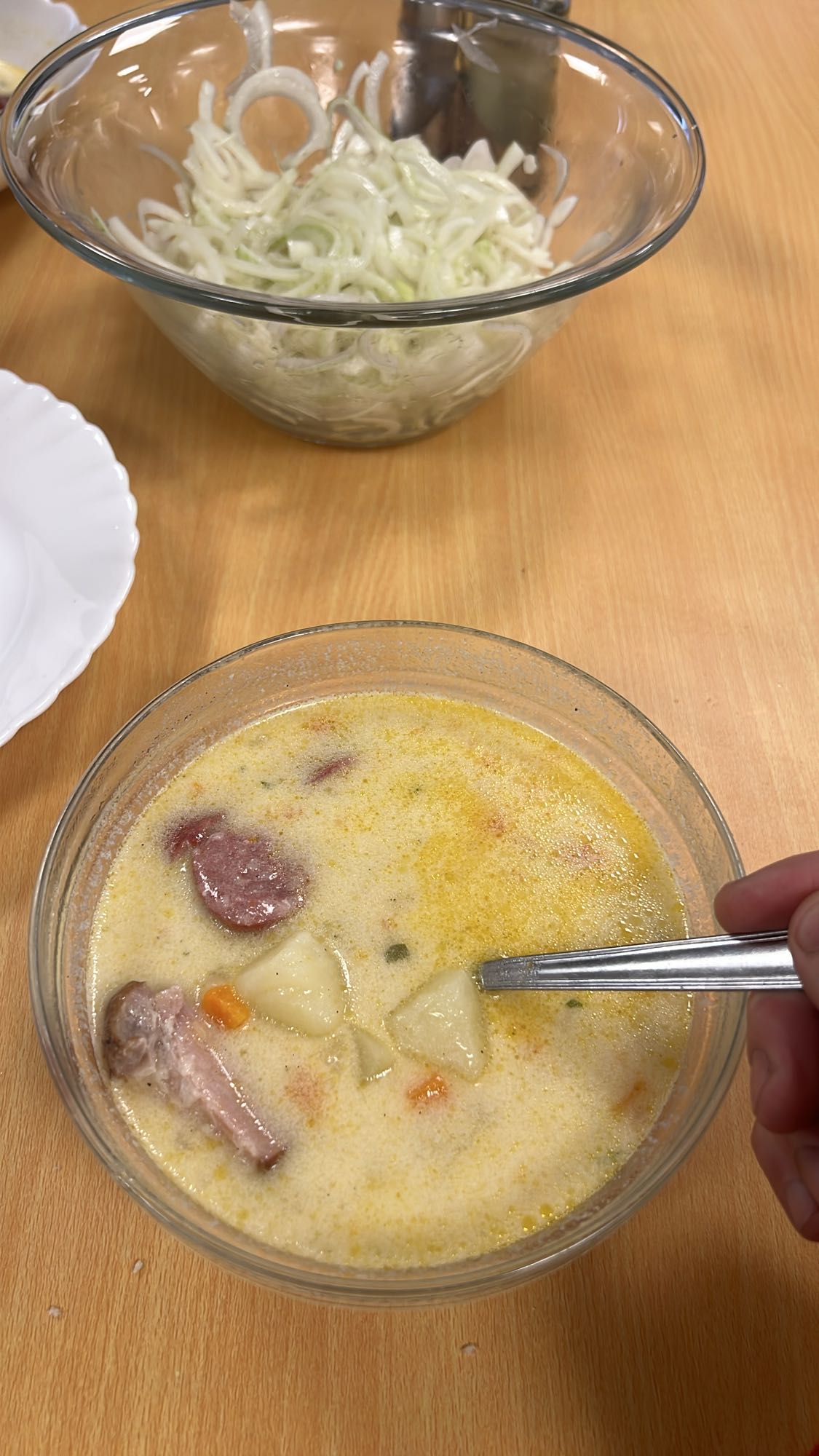 Ciorbă de afumătură cu legume