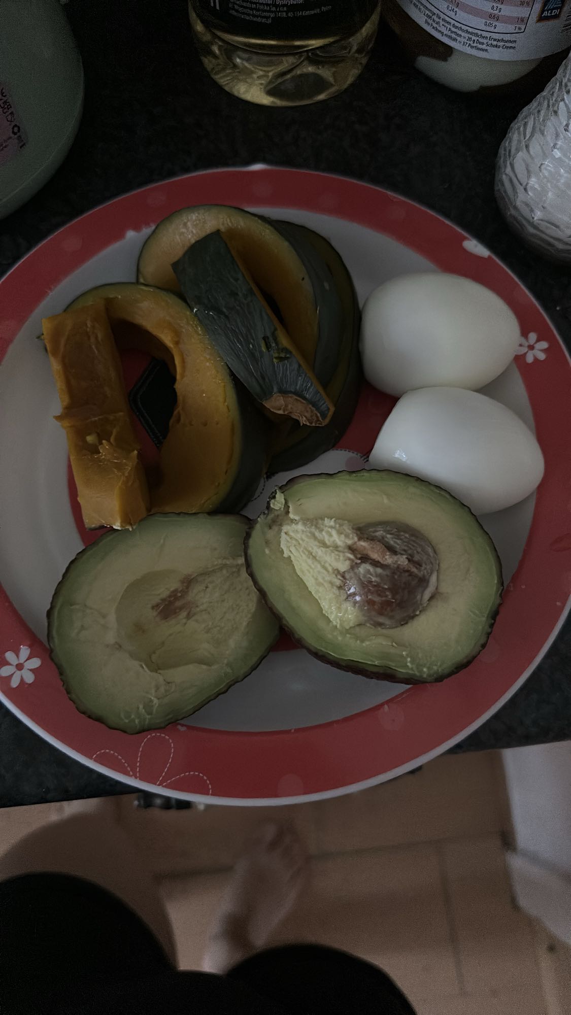Avocado, Egg & Pumpkin Plate