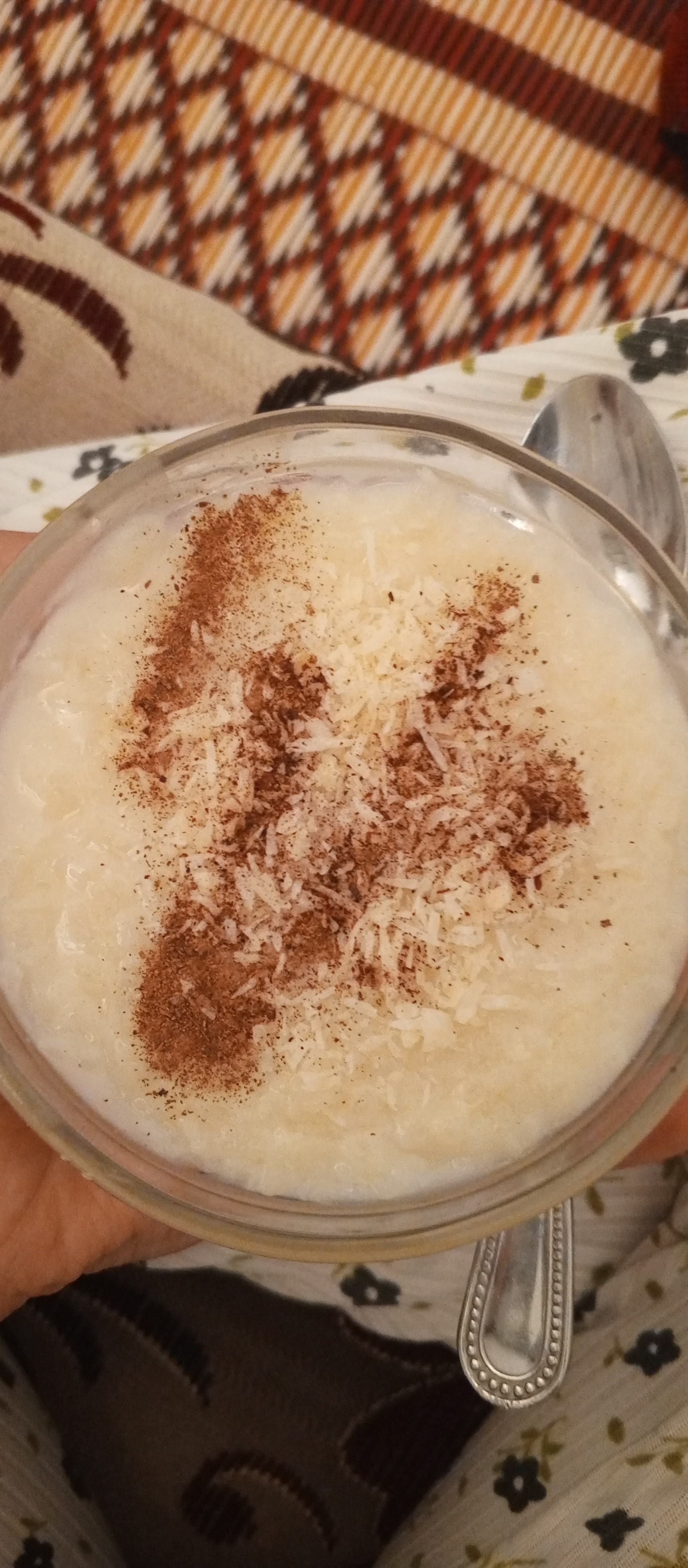 Rice pudding bowl