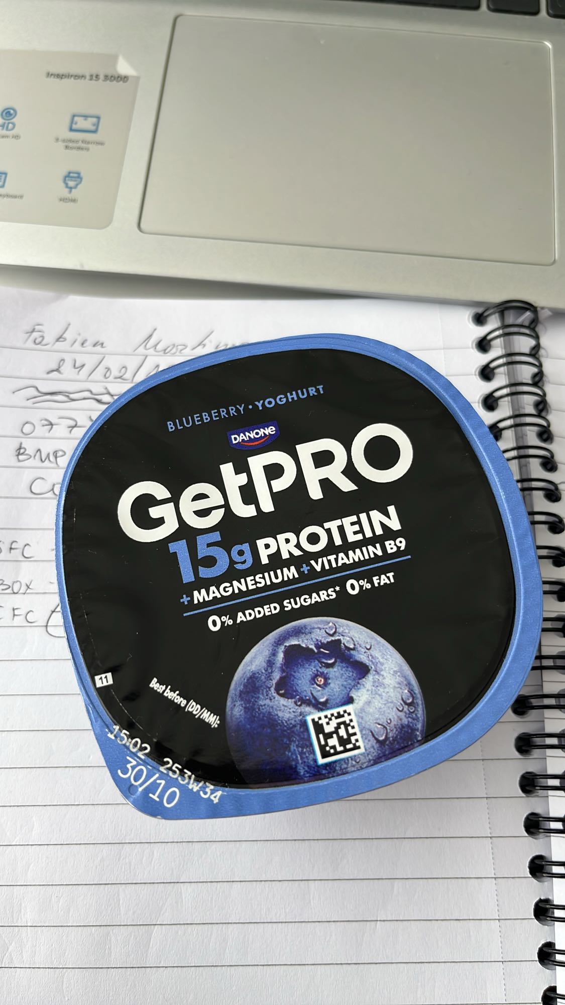 Blueberry Protein Yogurt