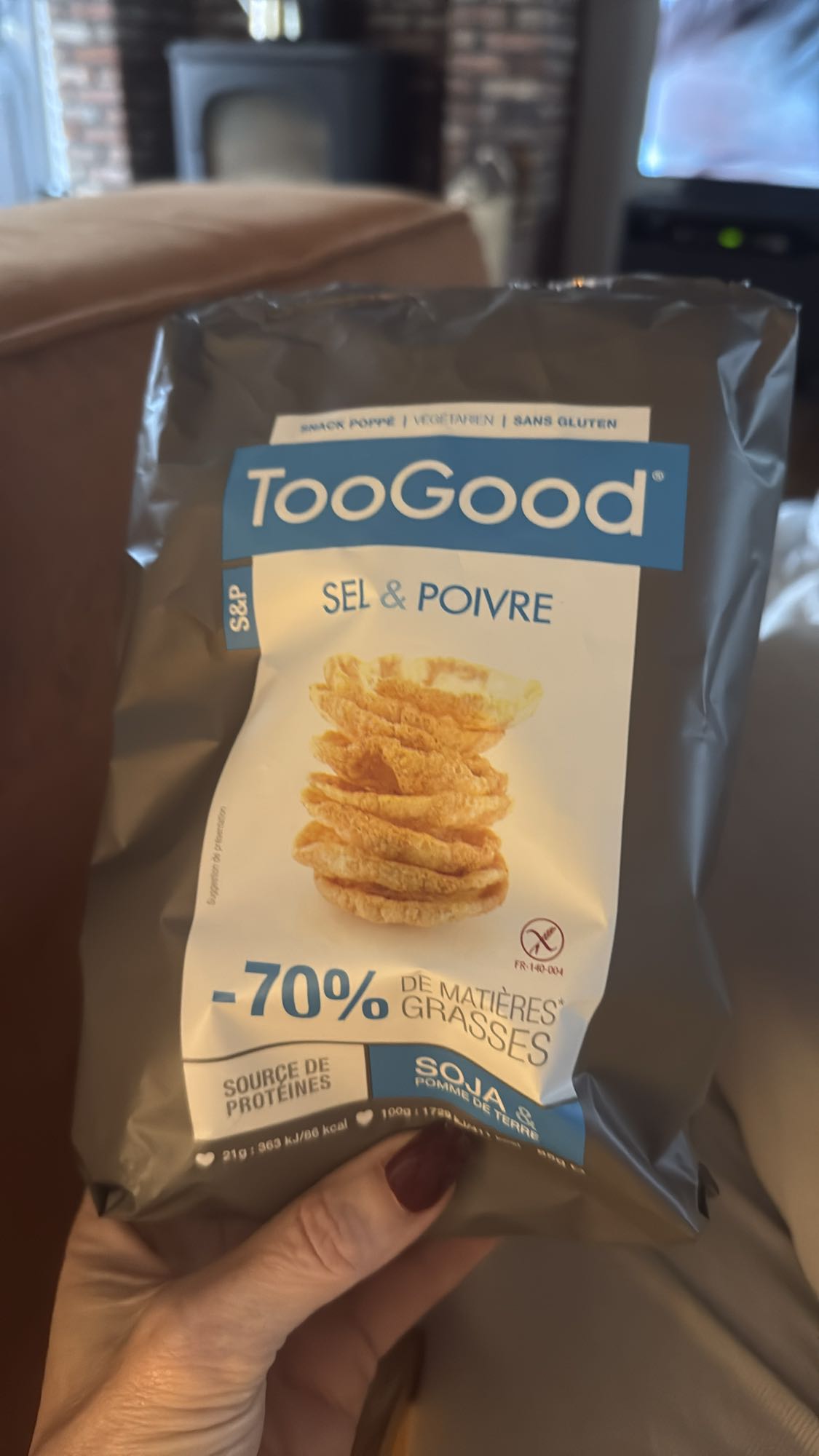 TooGood zout & peper chips