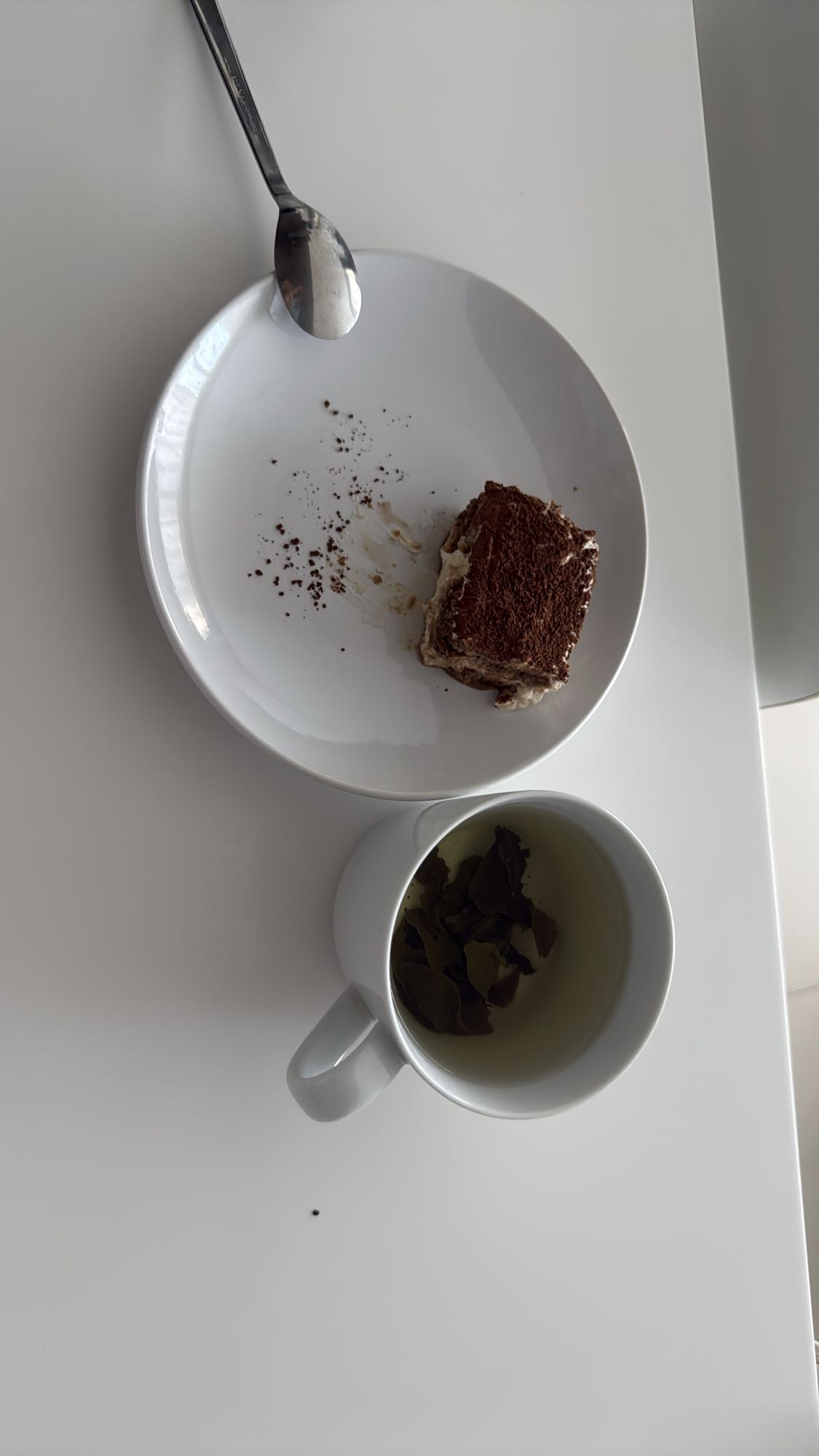 Тирамису и зелёный чай