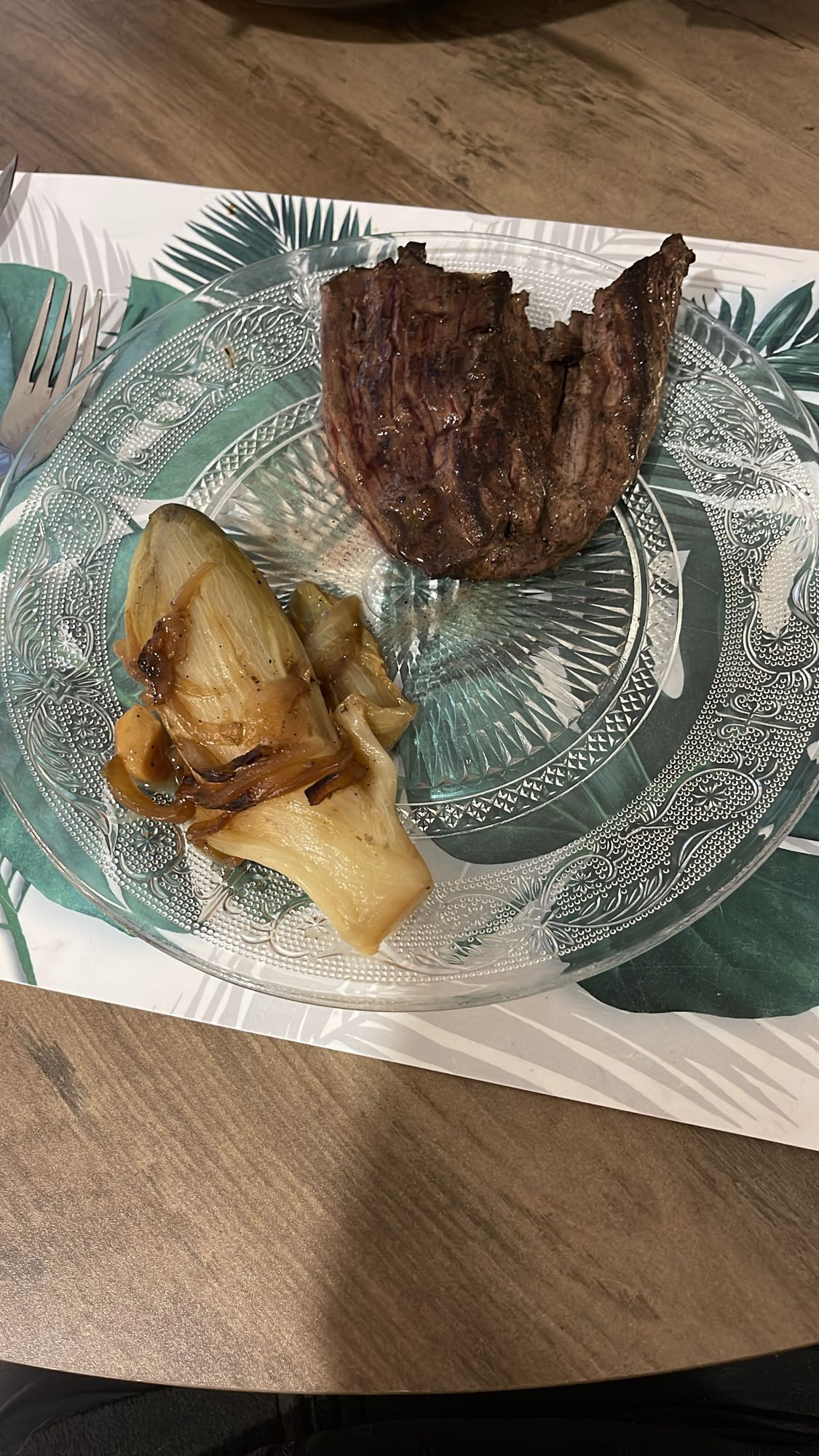 Boeuf et endive braisée