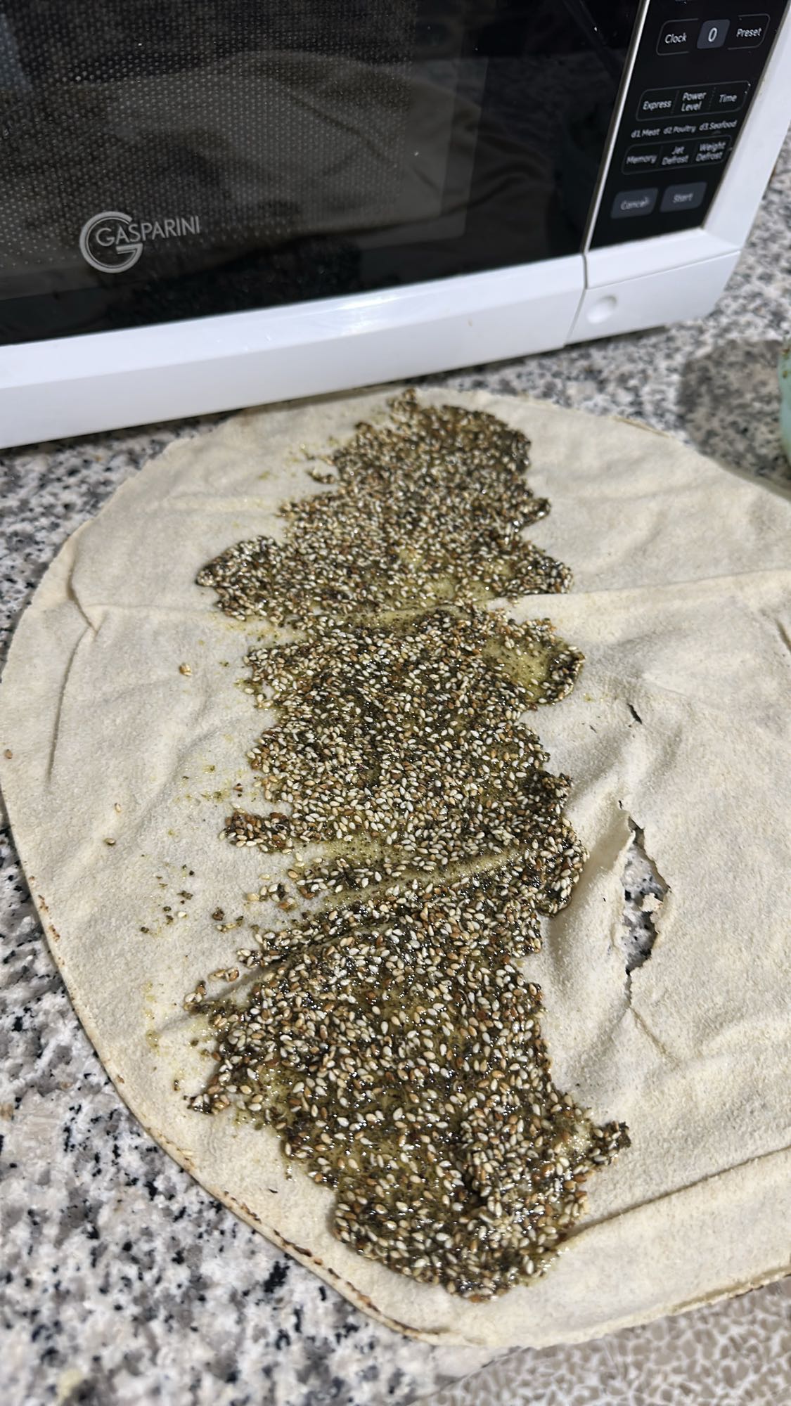 Flatbread with Zaatar