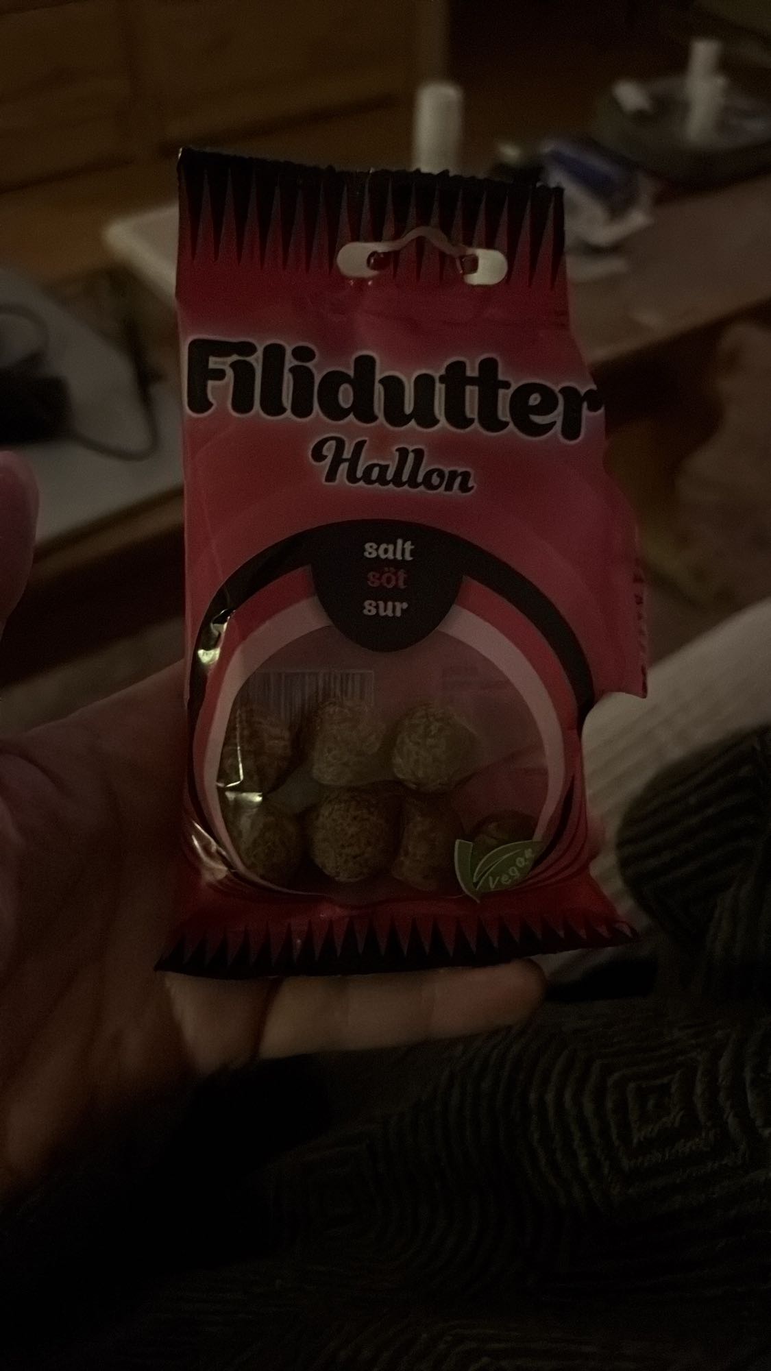 Filidutter hallon godis