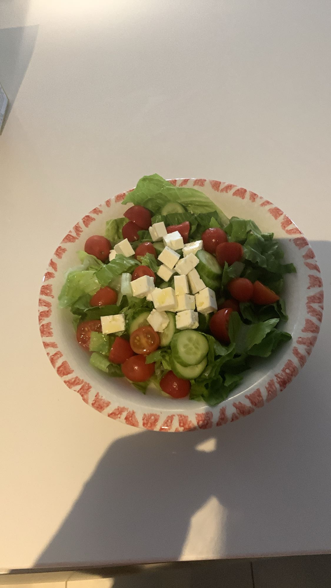 Salade fraîche grecque