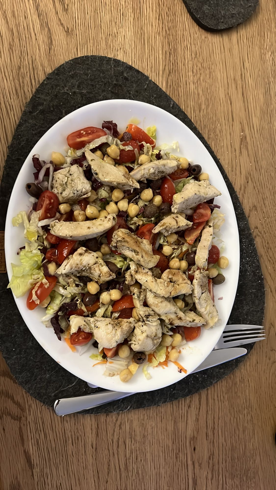 Chicken Chickpea Salad