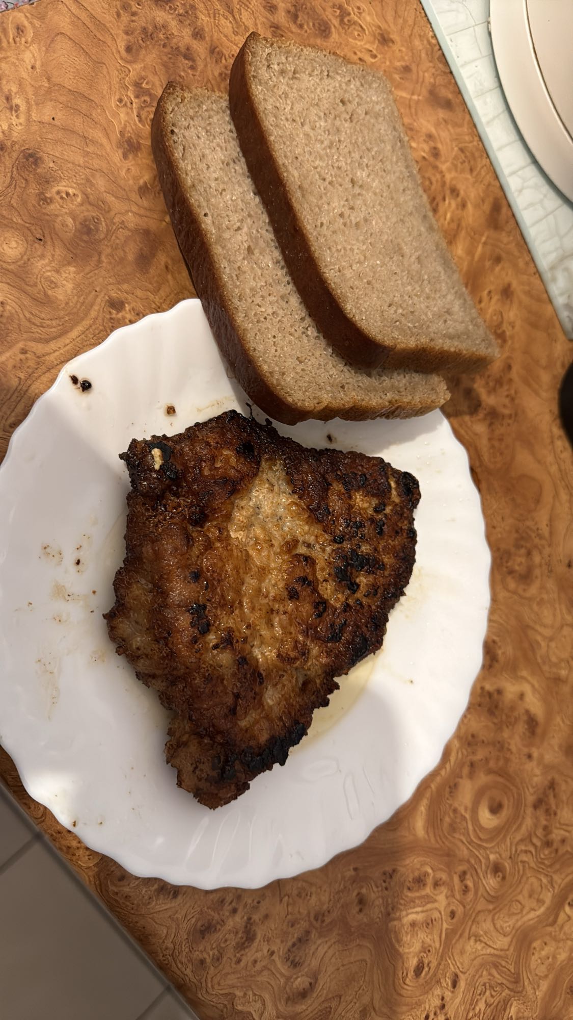 Kotlet z chlebem