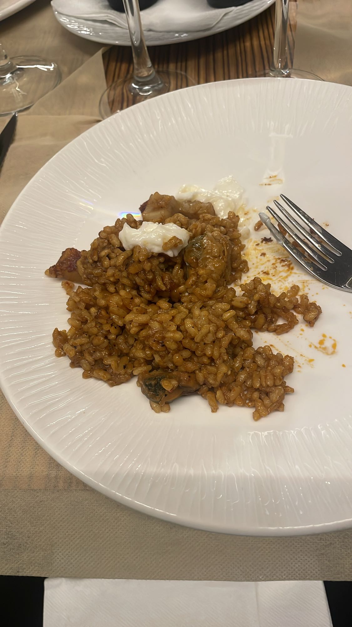arroz con carne y alioli