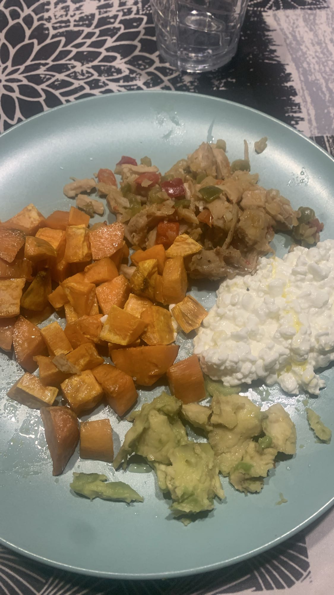 Plato saludable mixto