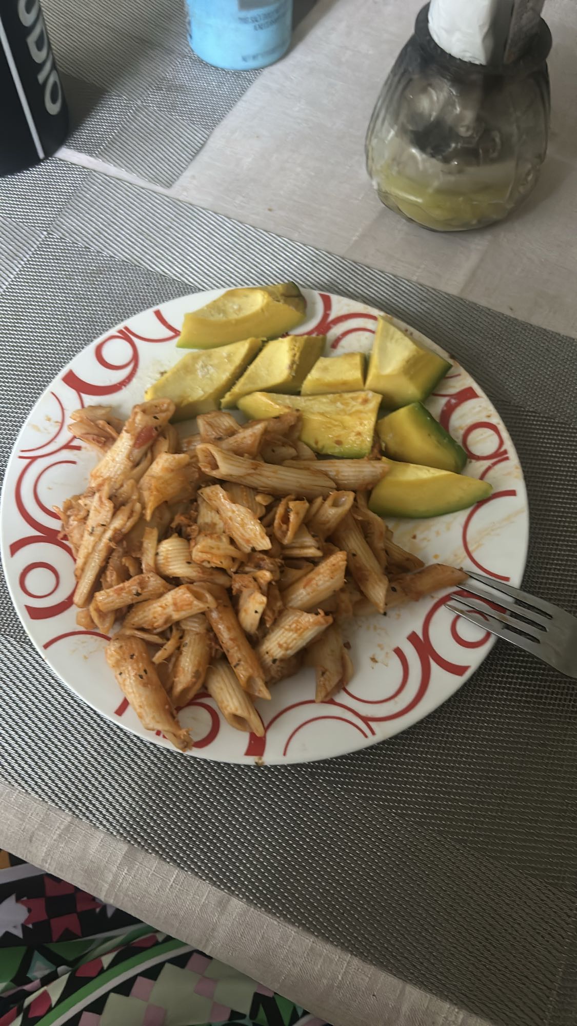 pasta con aguacate