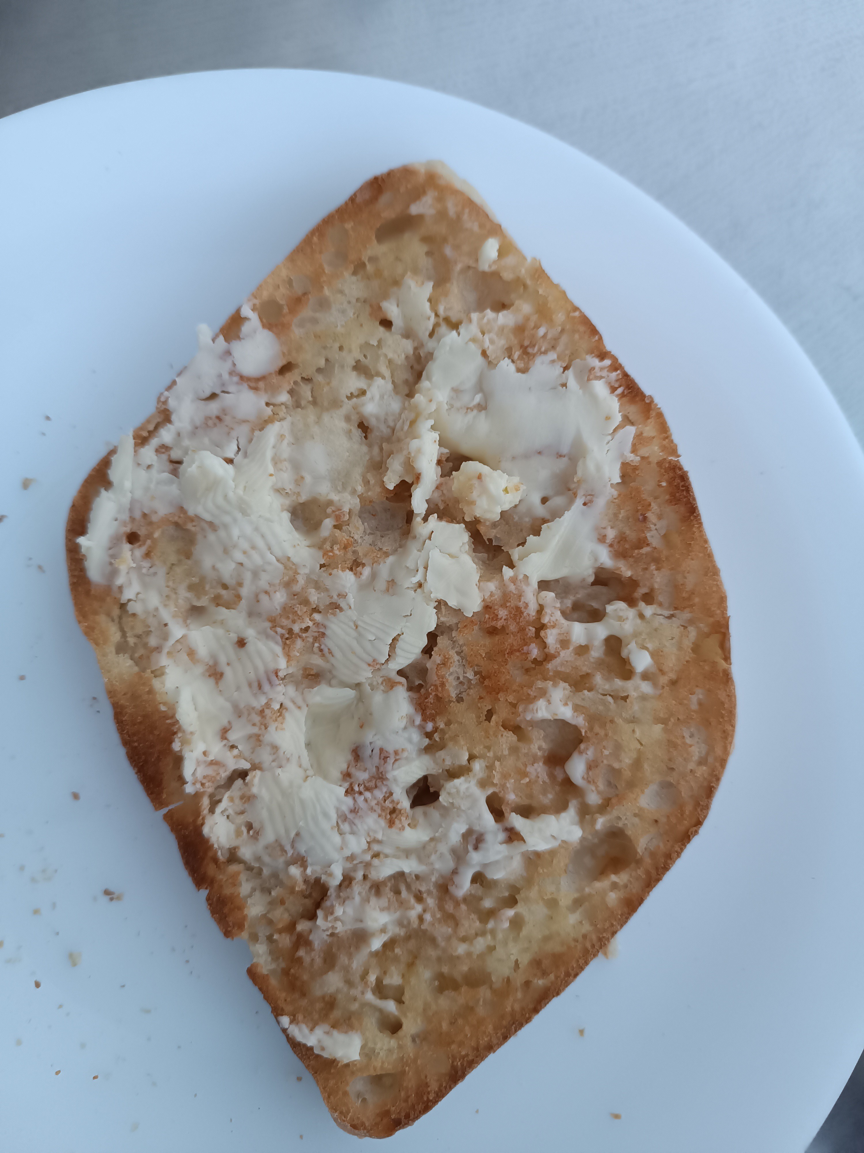 Pan con mantequilla