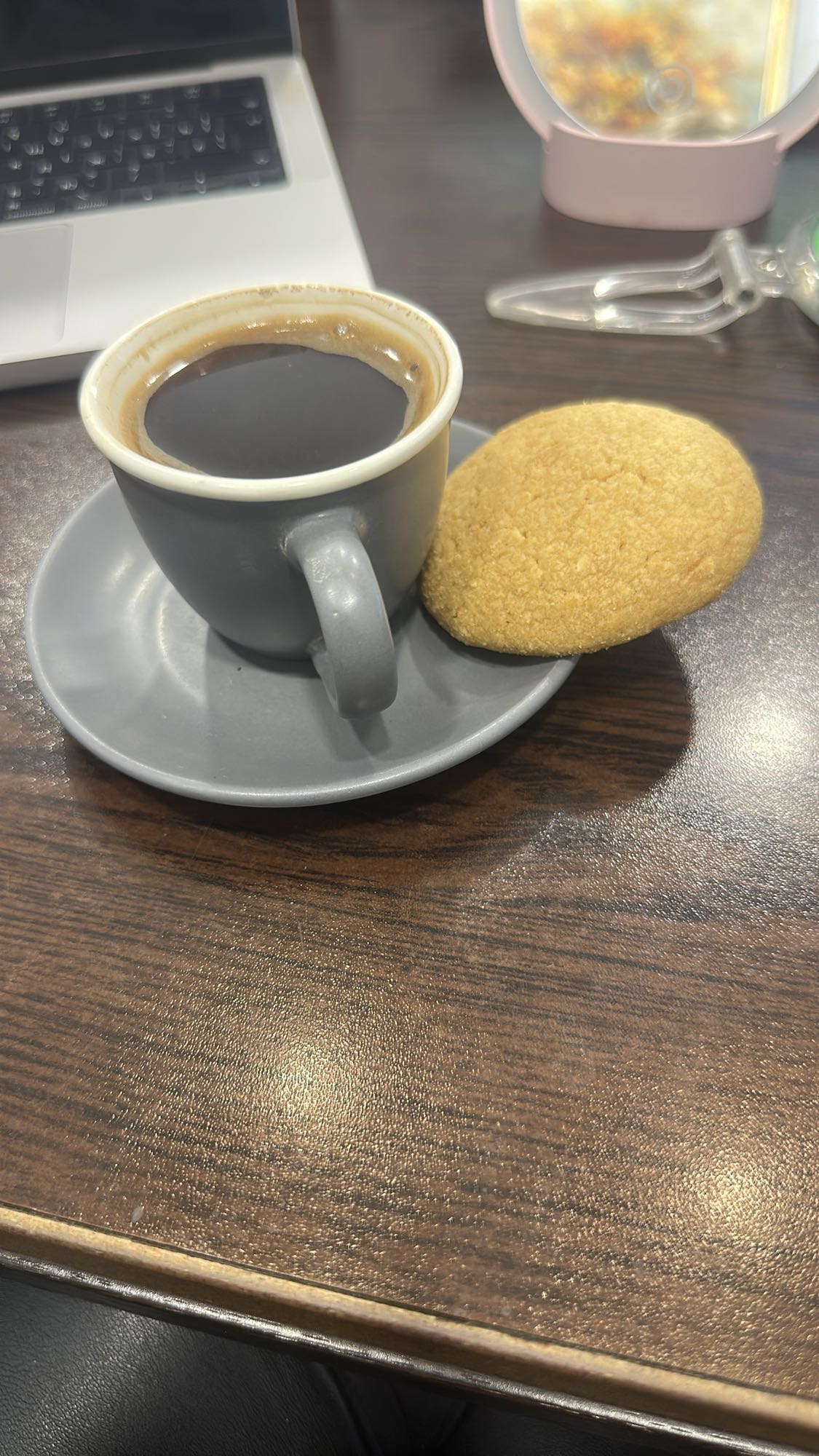 Coffee and cookie
