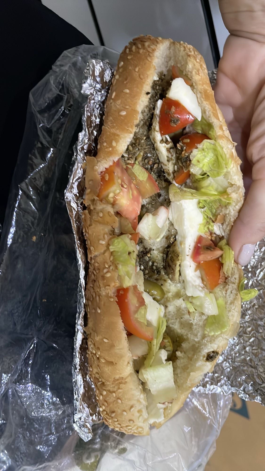Vegetarian Sub Sandwich