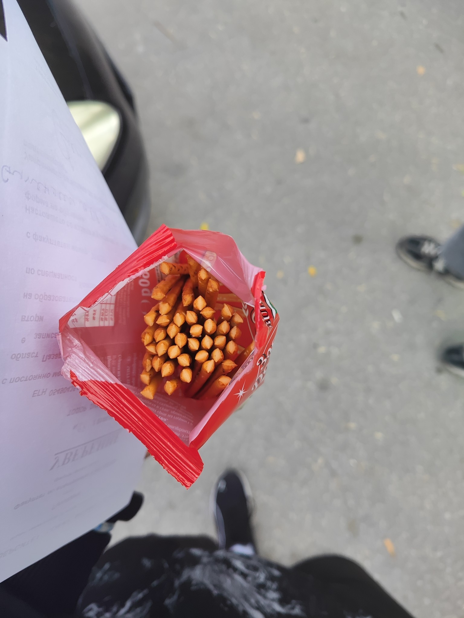 Salted Pretzel Sticks