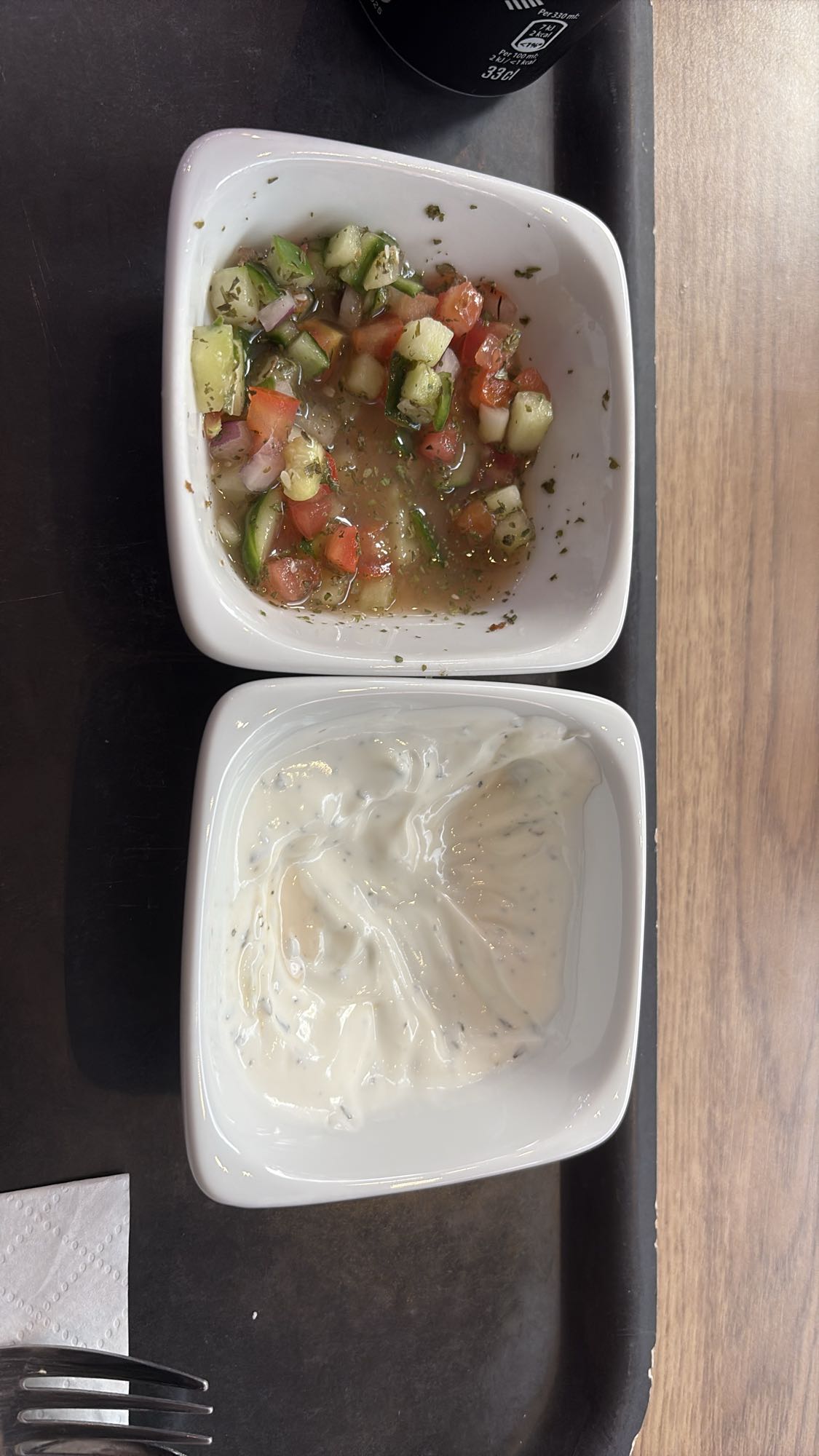 Grönsaksröra & yoghurt