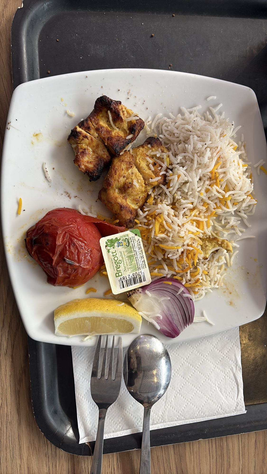 Kyckling med ris och grönsaker