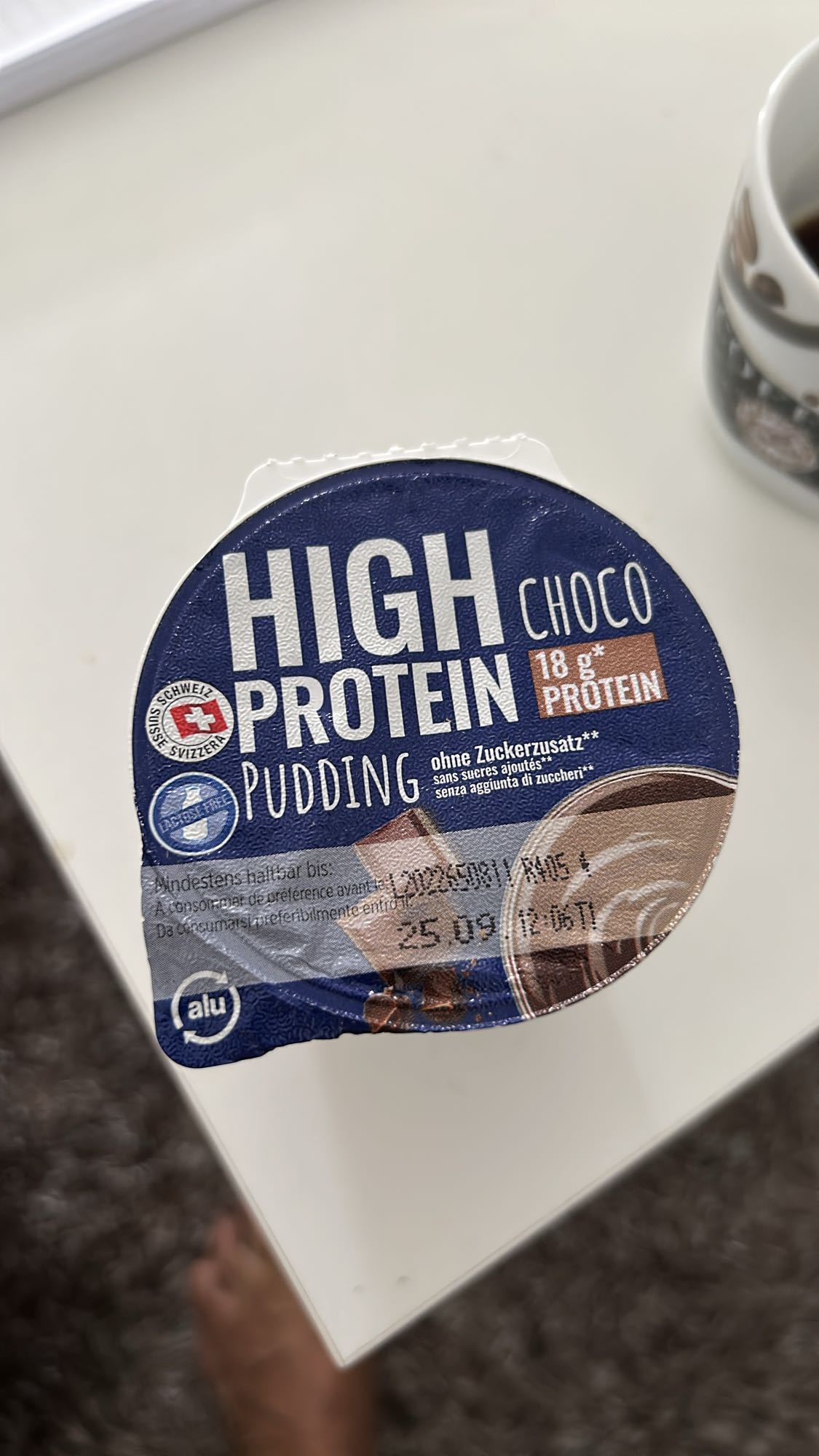 High Protein Choco Pudding